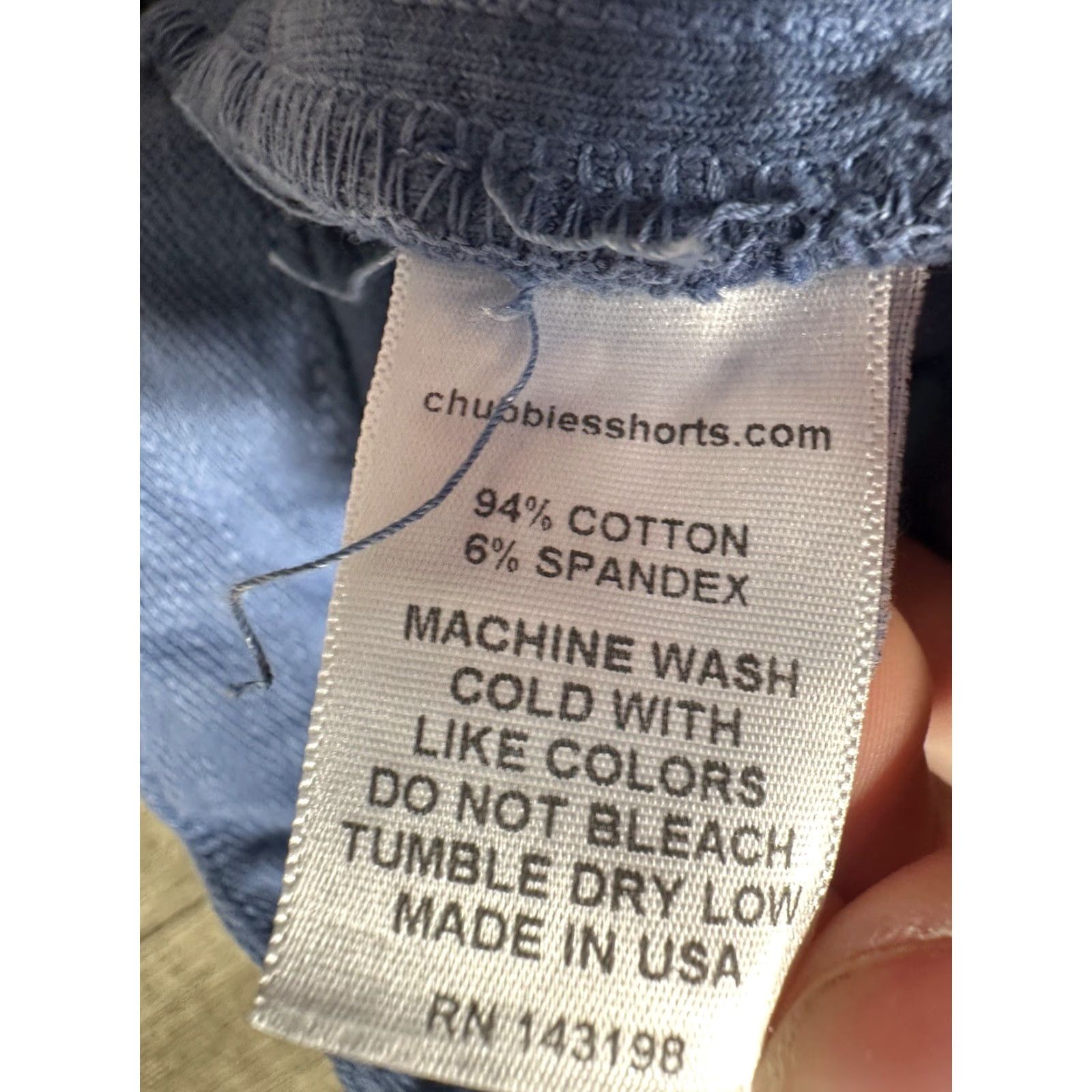 Chubbies Chubbies Shorts Men's Blue 6” Inseam Boomshakalaka Chino Shorts Medium USA Size US 31 - 4 Thumbnail