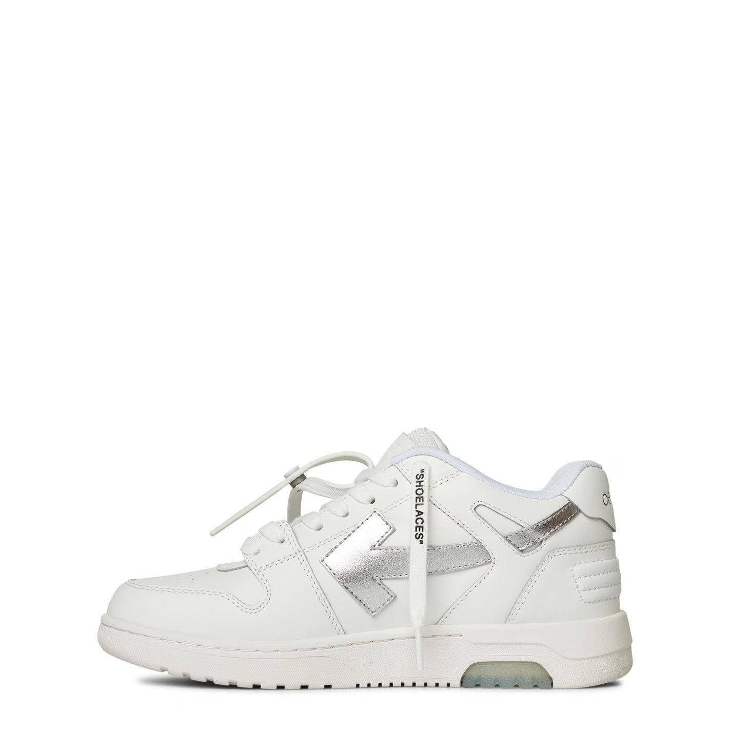 Off-White o1g2r1mq1224 Office Trainers in White & Silver Size US 6 / IT 36 - 2 Thumbnail
