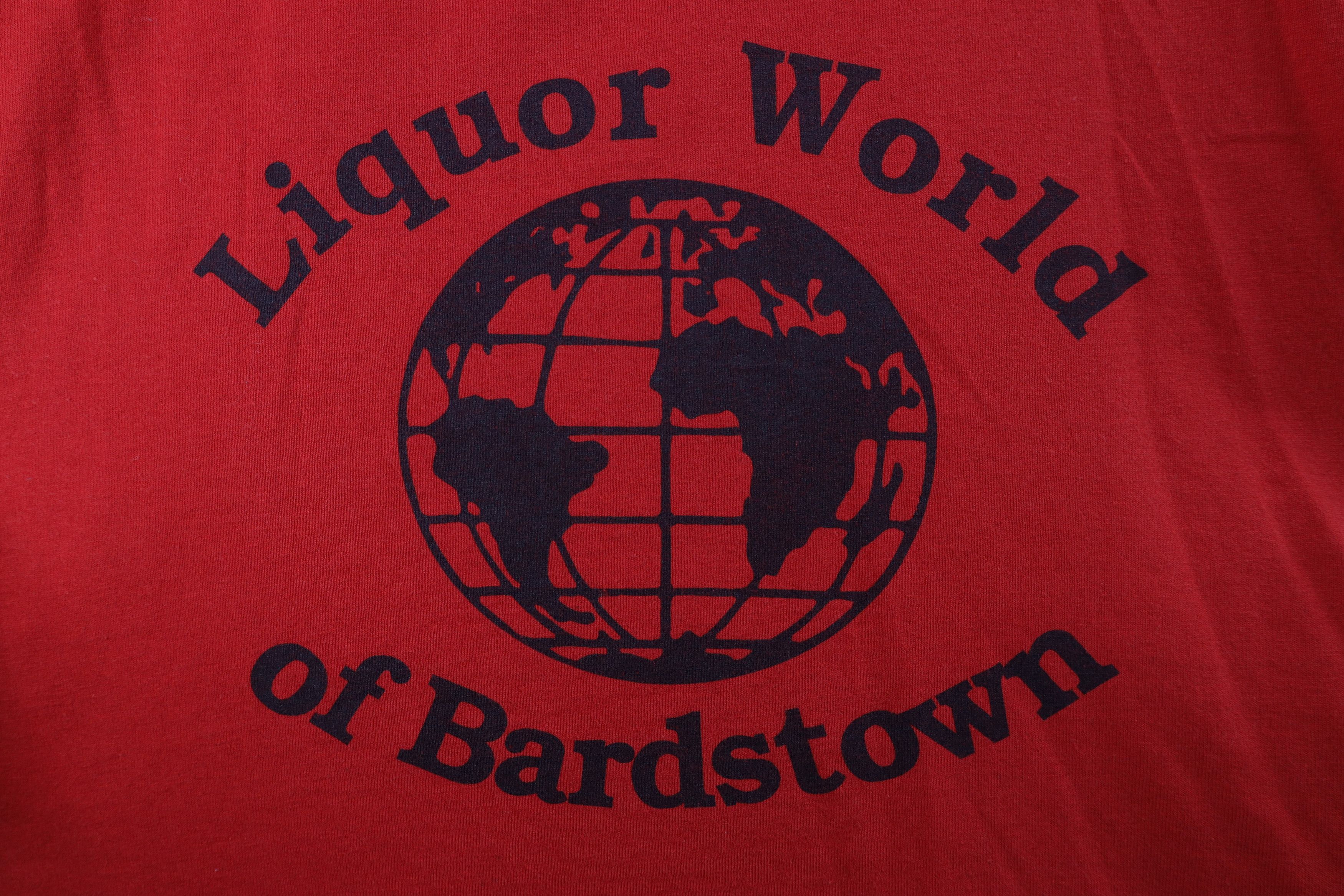 Vintage Vintage Y2K Streetwear World Bardstown Kentucky T-Shirt Red Size US XL / EU 56 / 4 - 5 Thumbnail