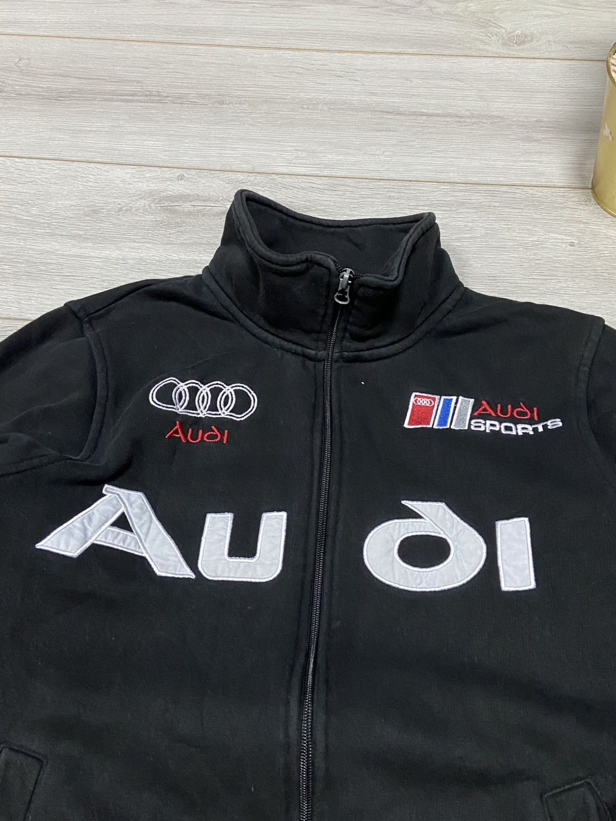 Audi Audi zip sweatshirt high neck Size US M / EU 48-50 / 2 - 4 Thumbnail