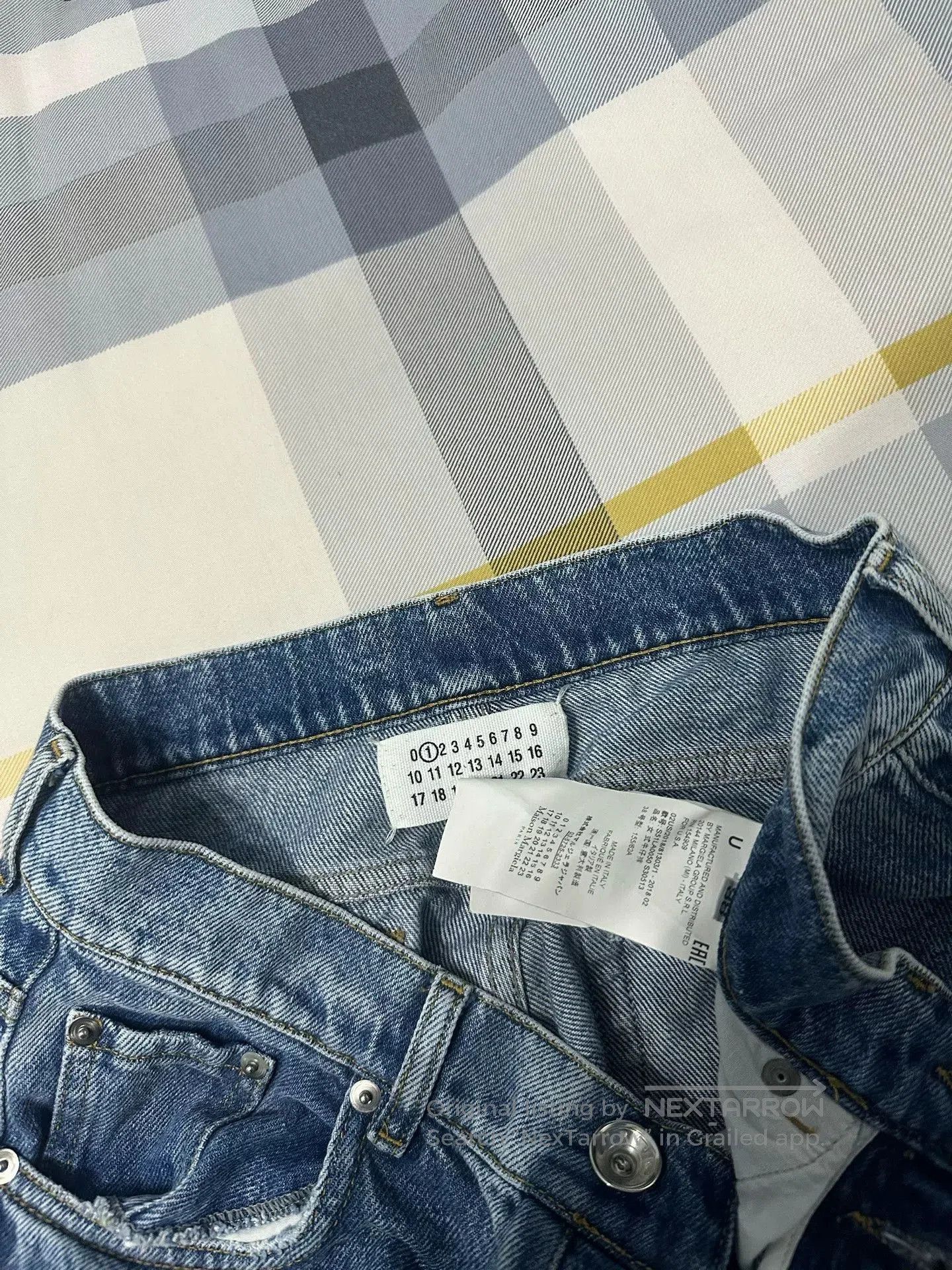Maison Margiela Maison Margiela Casual Straight Leg Jeans. Size US 26 / EU 42 - 3 Thumbnail