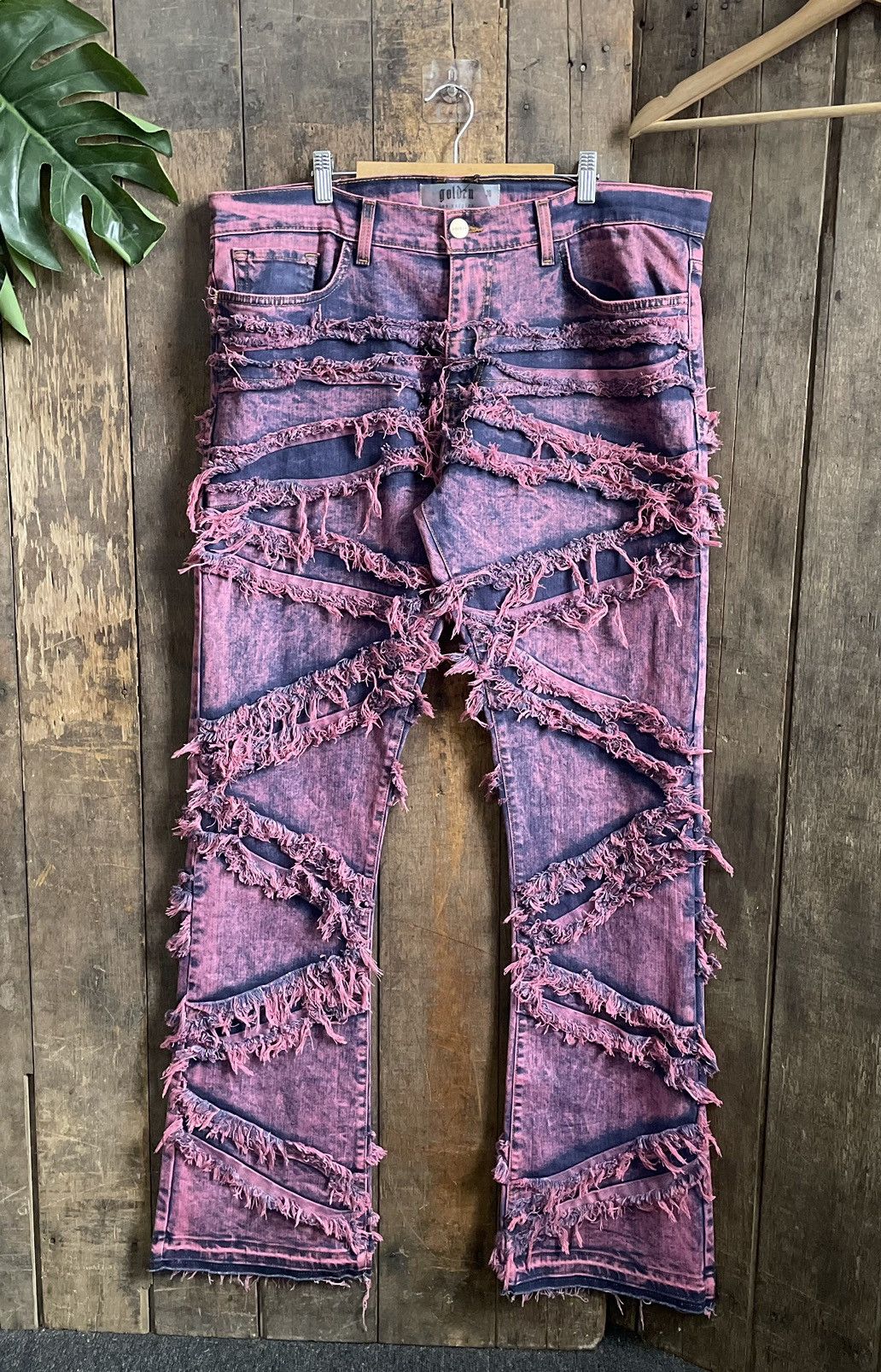 Golden Denim The Stacked - Robin Golden Denim jeans Size US 38 / EU 54 - 1 Thumbnail