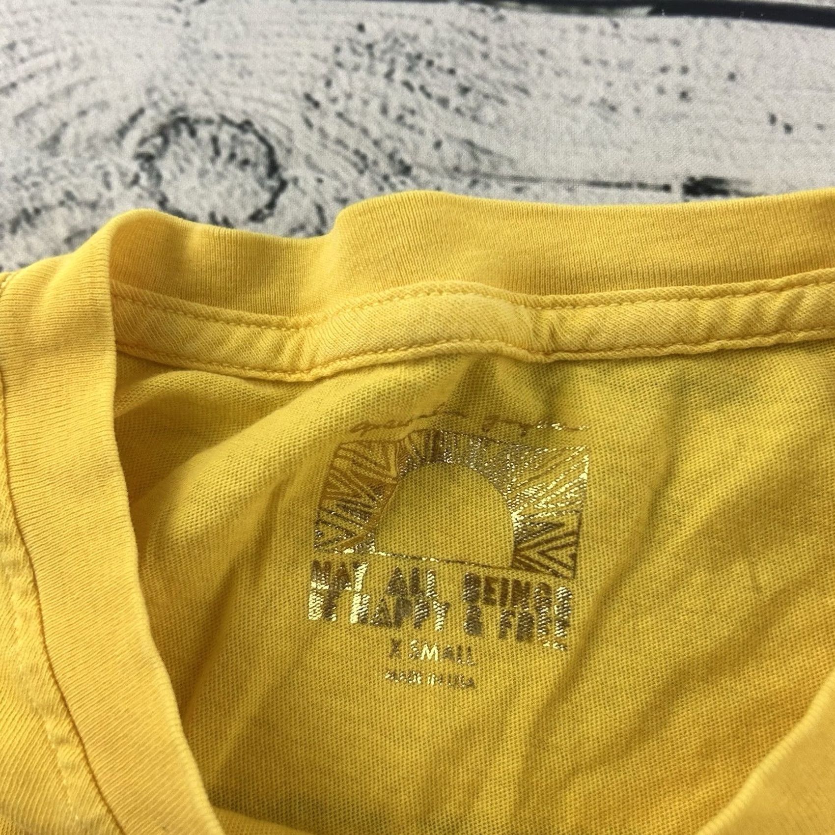 Spiritual Gangster Spiritual Gangster The Future Is Love Short Sleeve T Shirt Women's Small Yellow Size S / US 4 / IT 40 - 2 Thumbnail