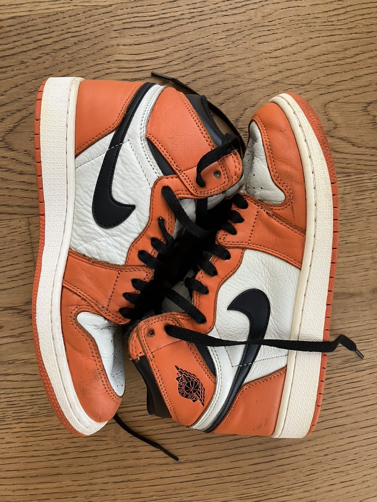 Jordan Brand × Nike Nike Air Jordan 1 High Reverse Shattered Backboard Size US 6.5 / EU 39-40 - 3 Thumbnail