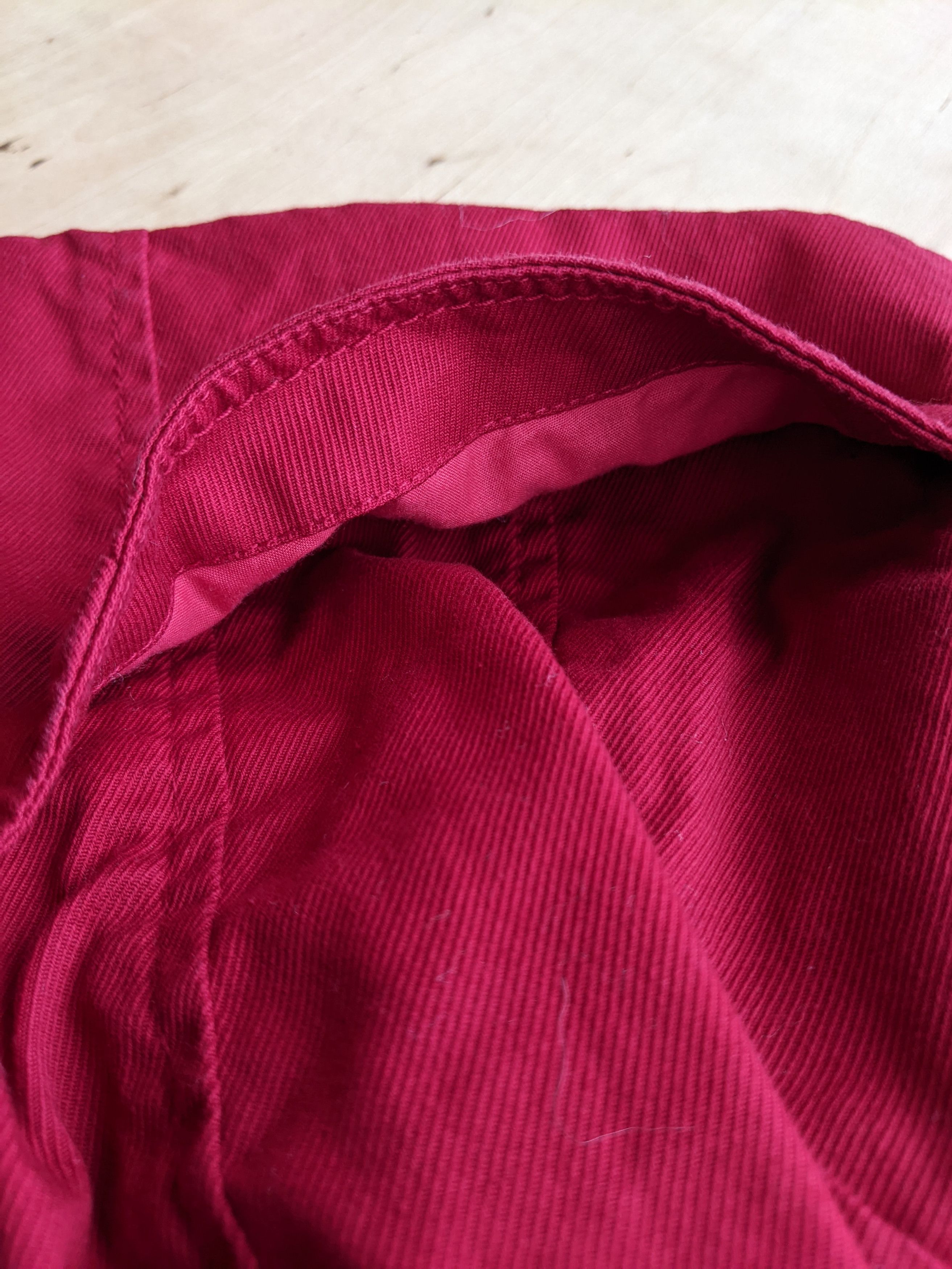 Armani Armani Exchage Red Denim Jacket Kimono Blazer Rundholz Dip Size L / US 10 / IT 46 - 11 Thumbnail