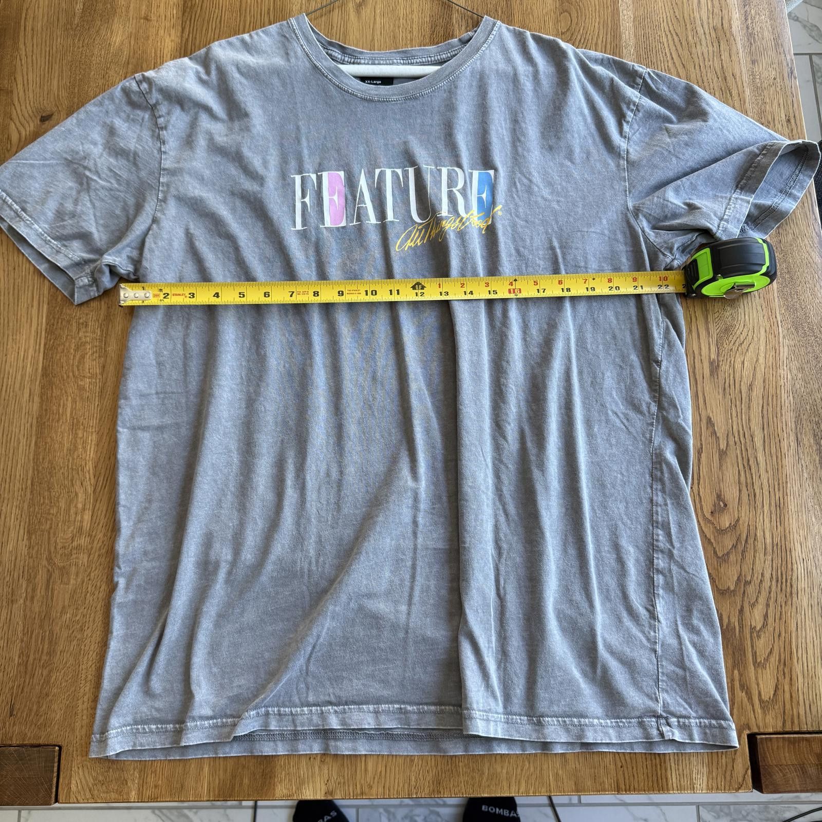 Feature Feature Las Vegas Grey Short Sleeve T-Shirt Vintage Size XXL Size US XXL / EU 58 / 5 - 2 Thumbnail
