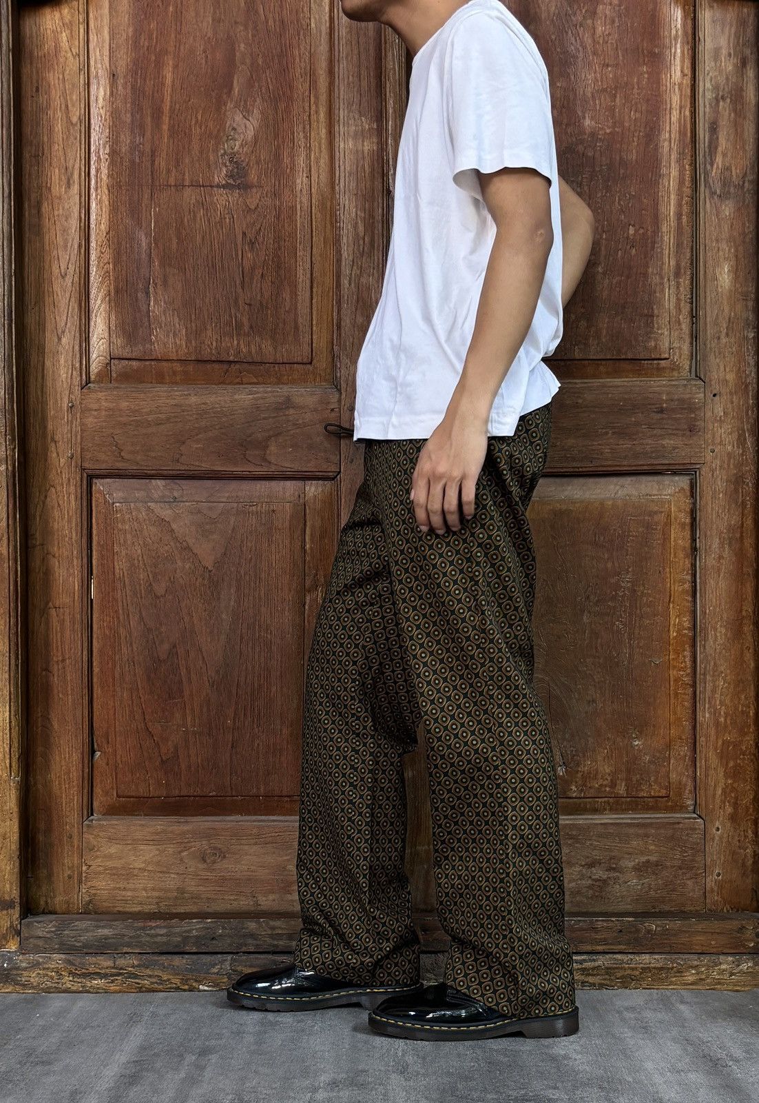 Dries Van Noten Patterned Print Trousers Size US 33 - 12 Thumbnail