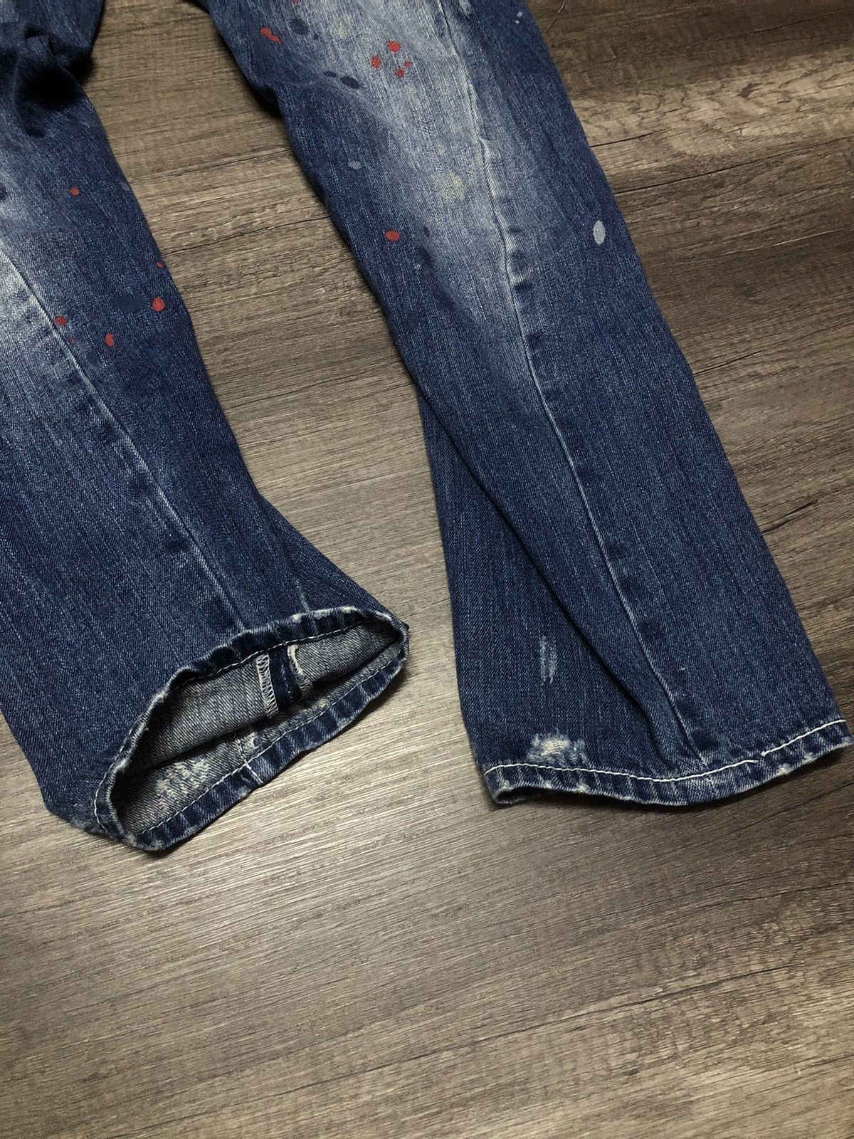 Japanese Brand BLUE MOON BLUE DENIM JEANS Size US 30 / EU 46 - 16 Thumbnail
