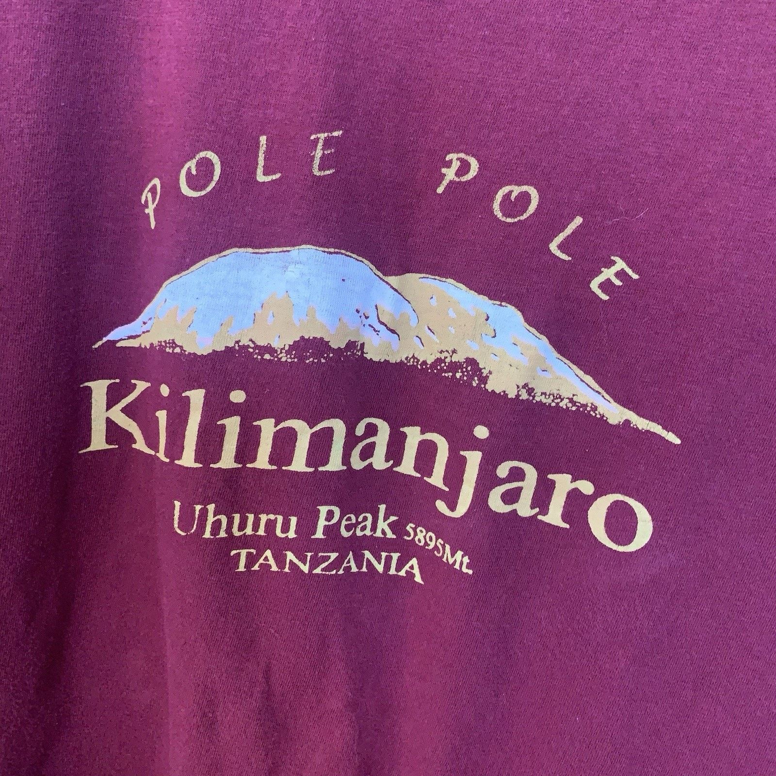 Rei Vintage Mt. Kilimanjaro Uhuru Peak T-Shirt Tanzania Men's Size US L / EU 52-54 / 3 - 12 Thumbnail