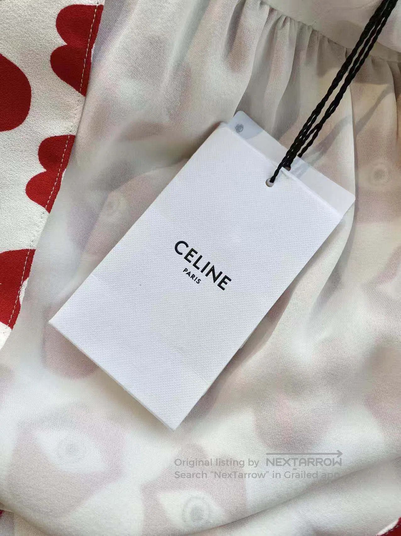 Celine Celine Full of eye pattern logo print dress| Size XXS / US 00 / IT 34 - 8 Thumbnail