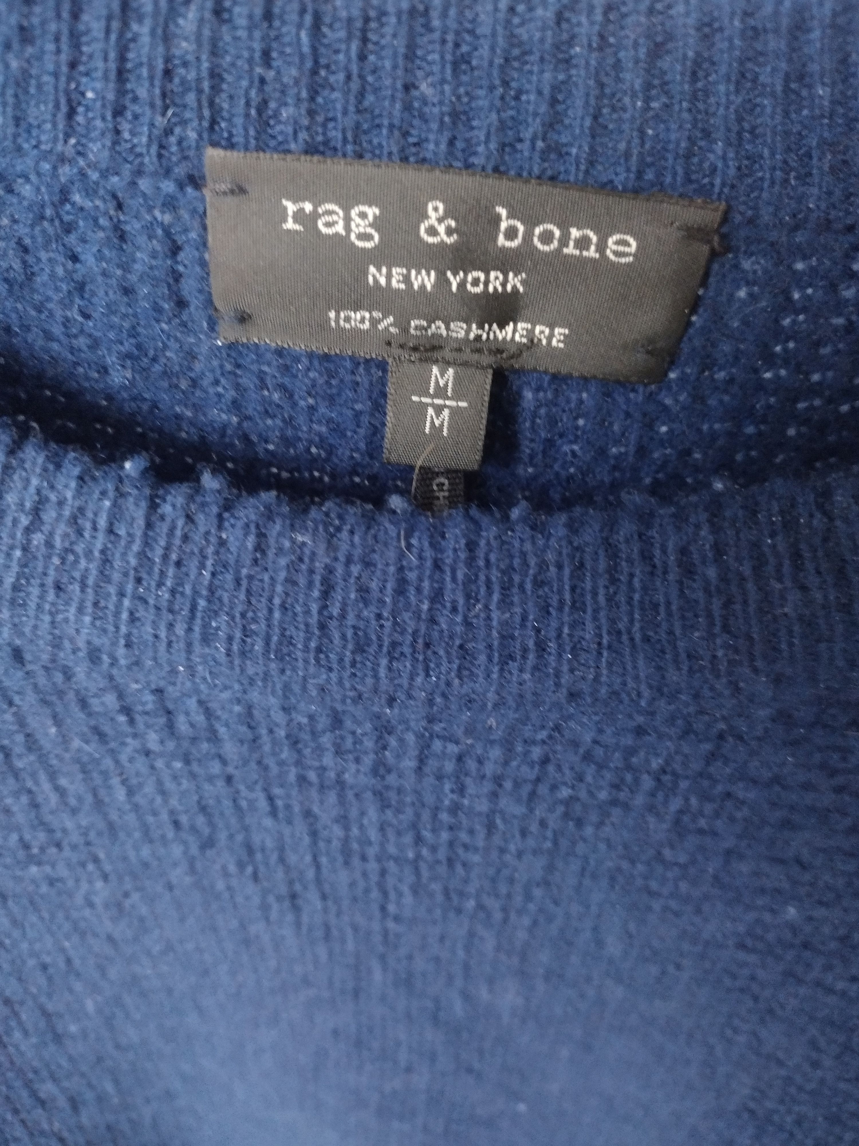Rag & Bone Rag & Bone Cashmere Blue Sweater in Size M Size US M / EU 48-50 / 2 - 3 Thumbnail