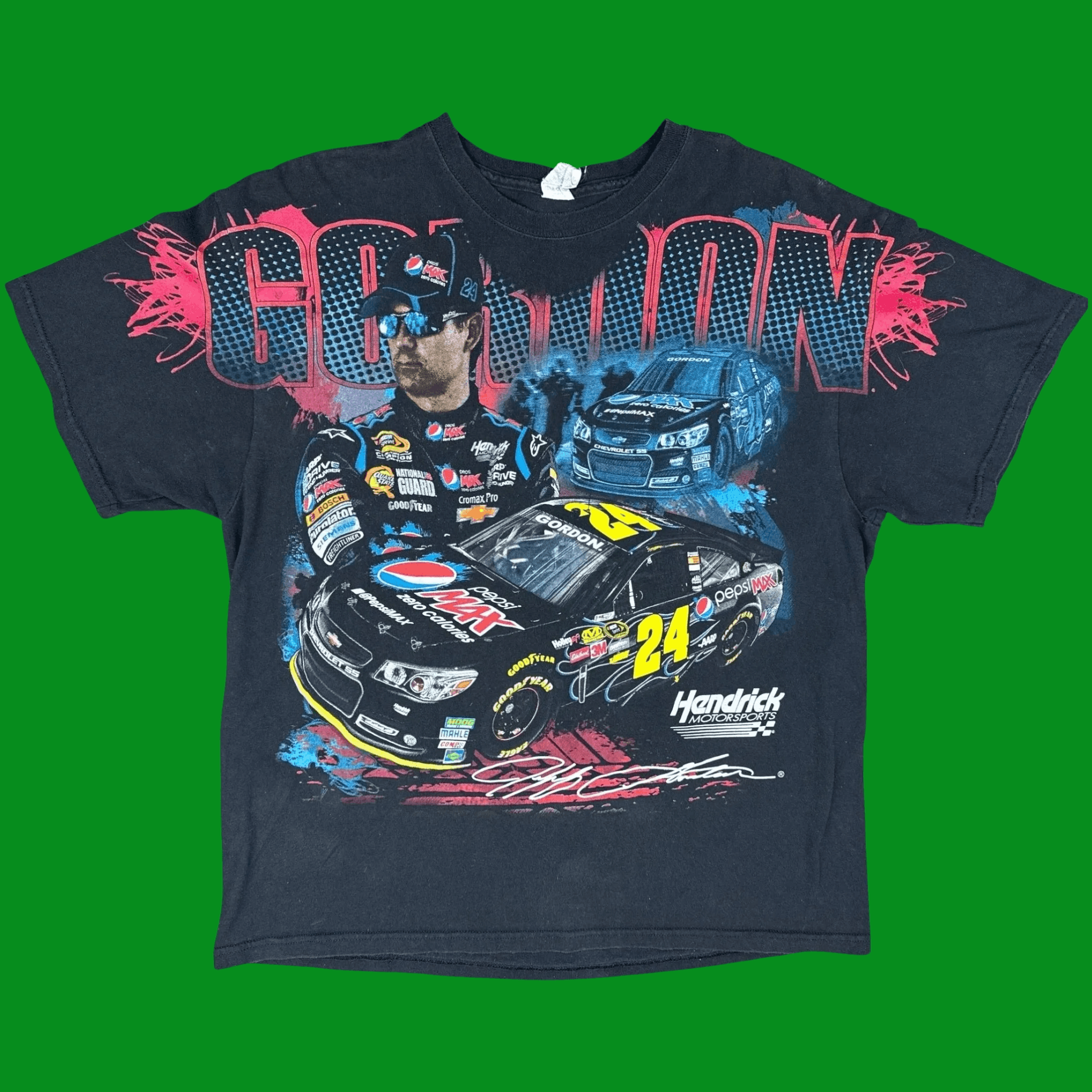 NASCAR Jeff Gordon AOP Racing Tee #24 Pepsi AARP Hendrick Moto Size US XL / EU 56 / 4 - 1 Thumbnail