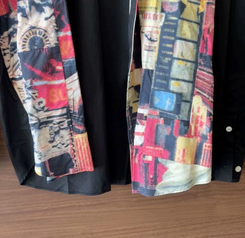 Comme des Garcons Comme Des Garcons Co branded printed shirt 2505-Nextarrow Size US S / EU 44-46 / 1 - 8 Thumbnail