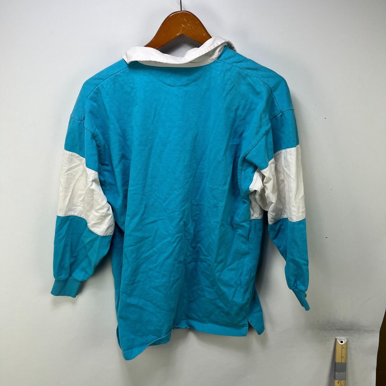 Coca Cola Vintage 90s Coca Cola Rugby Polo Long Sleeve Shirt M Size US M / EU 48-50 / 2 - 9 Thumbnail