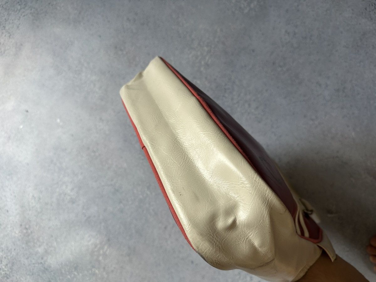 Fred Perry Fred Perry Red White Vintage Bowling Bag Y2K Mod Retro Size ONE SIZE - 10 Thumbnail