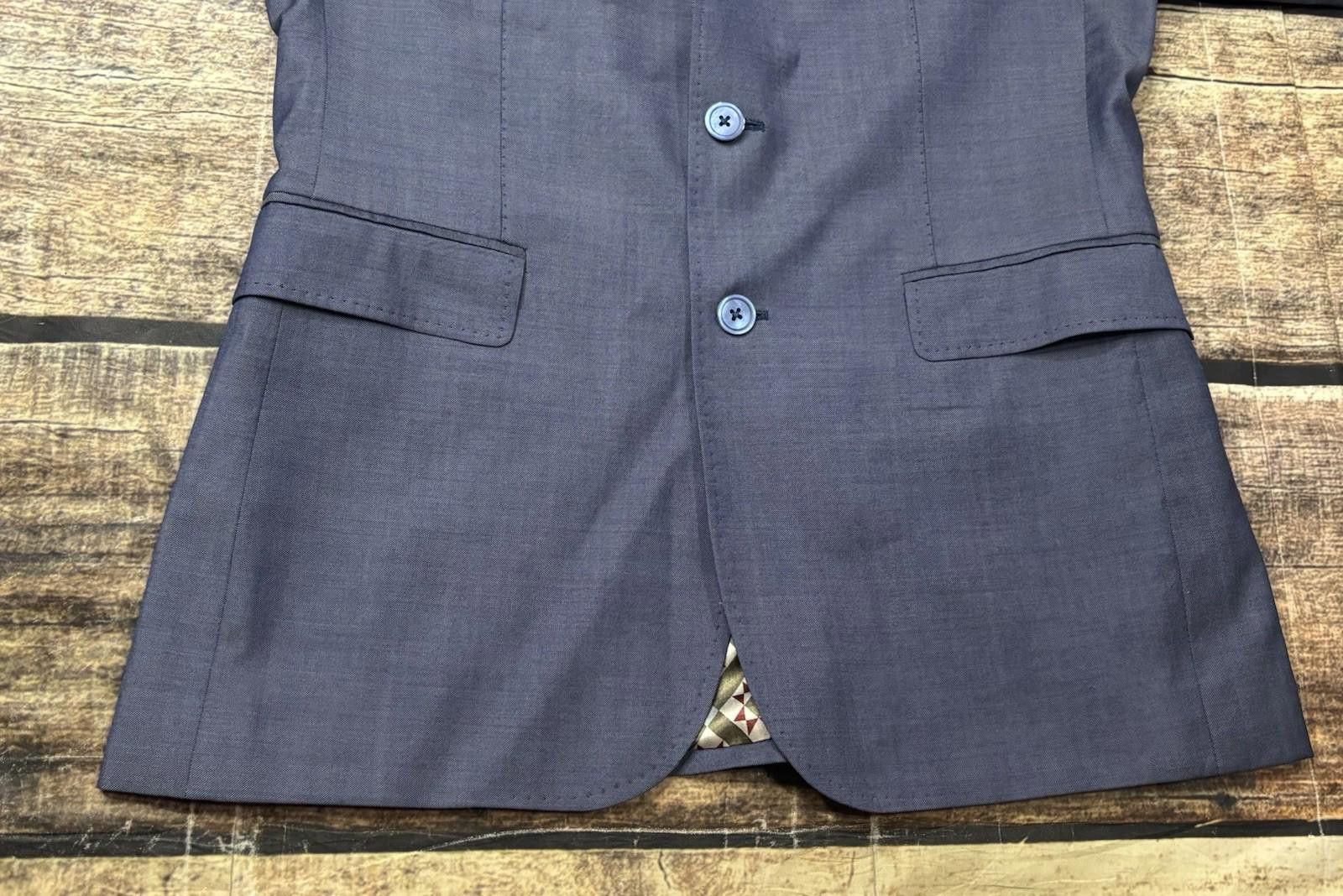 Ted Baker Ted Baker London Blazer Jacket Mens 38R Wool Satin Wool Size 38R - 6 Thumbnail