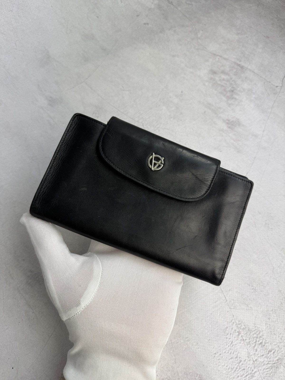 Versace Gianni Versace Vintage Black Leather Wallet Size ONE SIZE - 15 Thumbnail