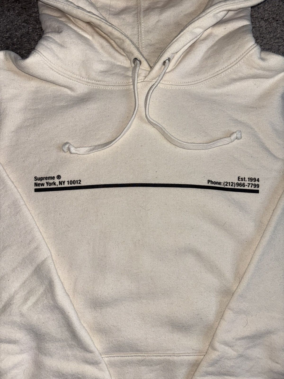 Supreme Shop Hooded Sweatshirt New York City Size US S / EU 44-46 / 1 - 2 Thumbnail