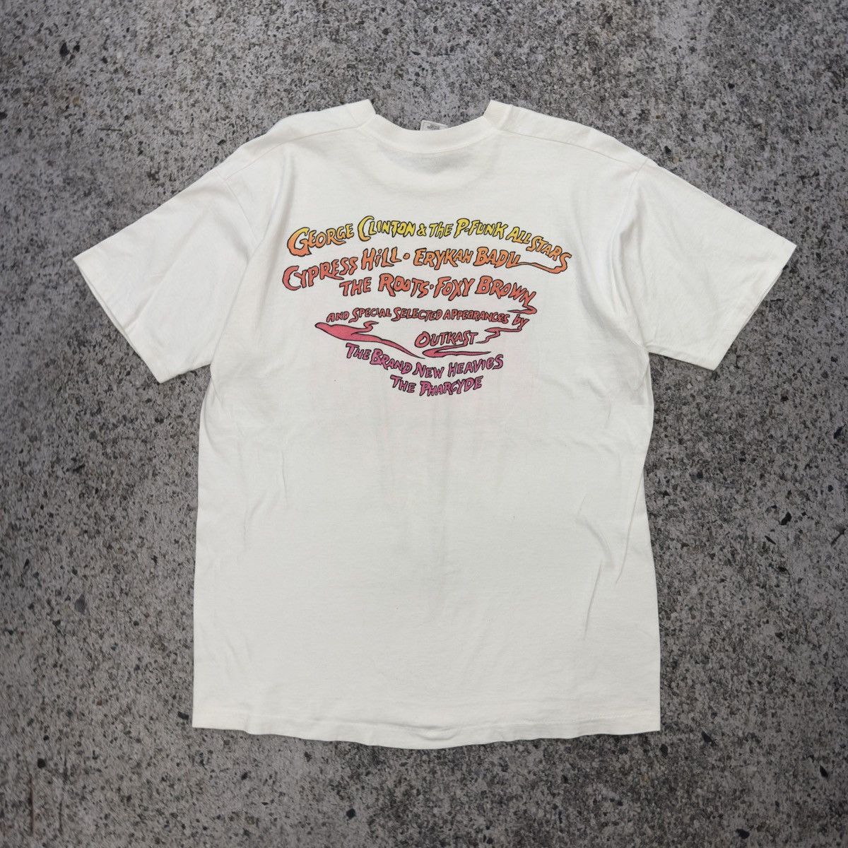Band Tees Vintage 90s Smokin Grooves Festival Tee Rap Concert Tour Size US XL / EU 56 / 4 - 2 Thumbnail
