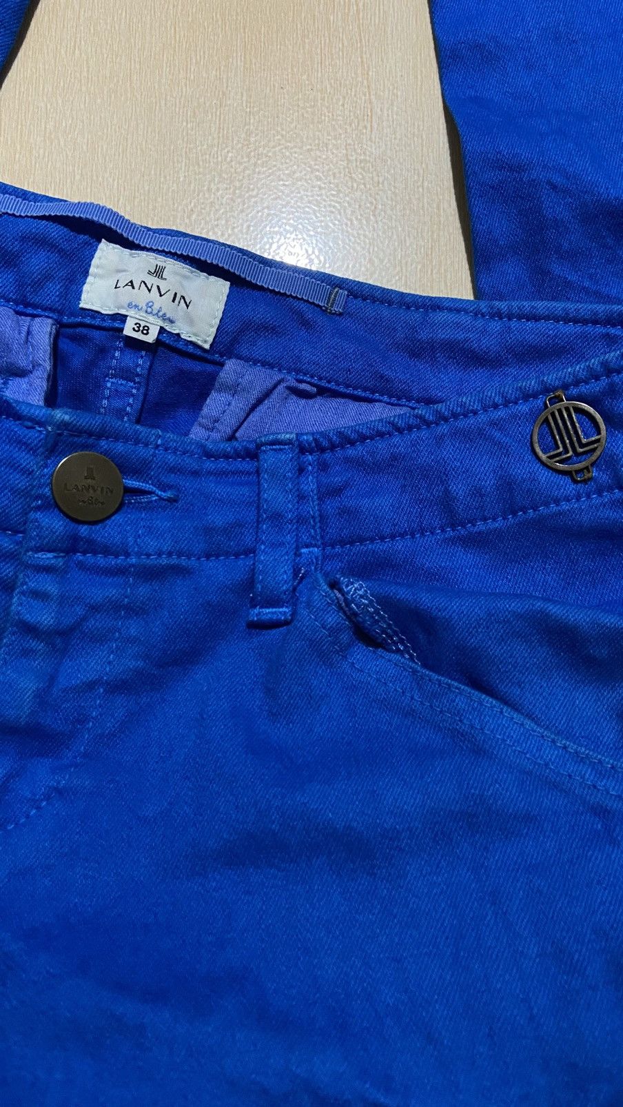 Lanvin Avamt Garde Lanvin Blue Jeans Denim Size US 30 / EU 46 - 5 Thumbnail