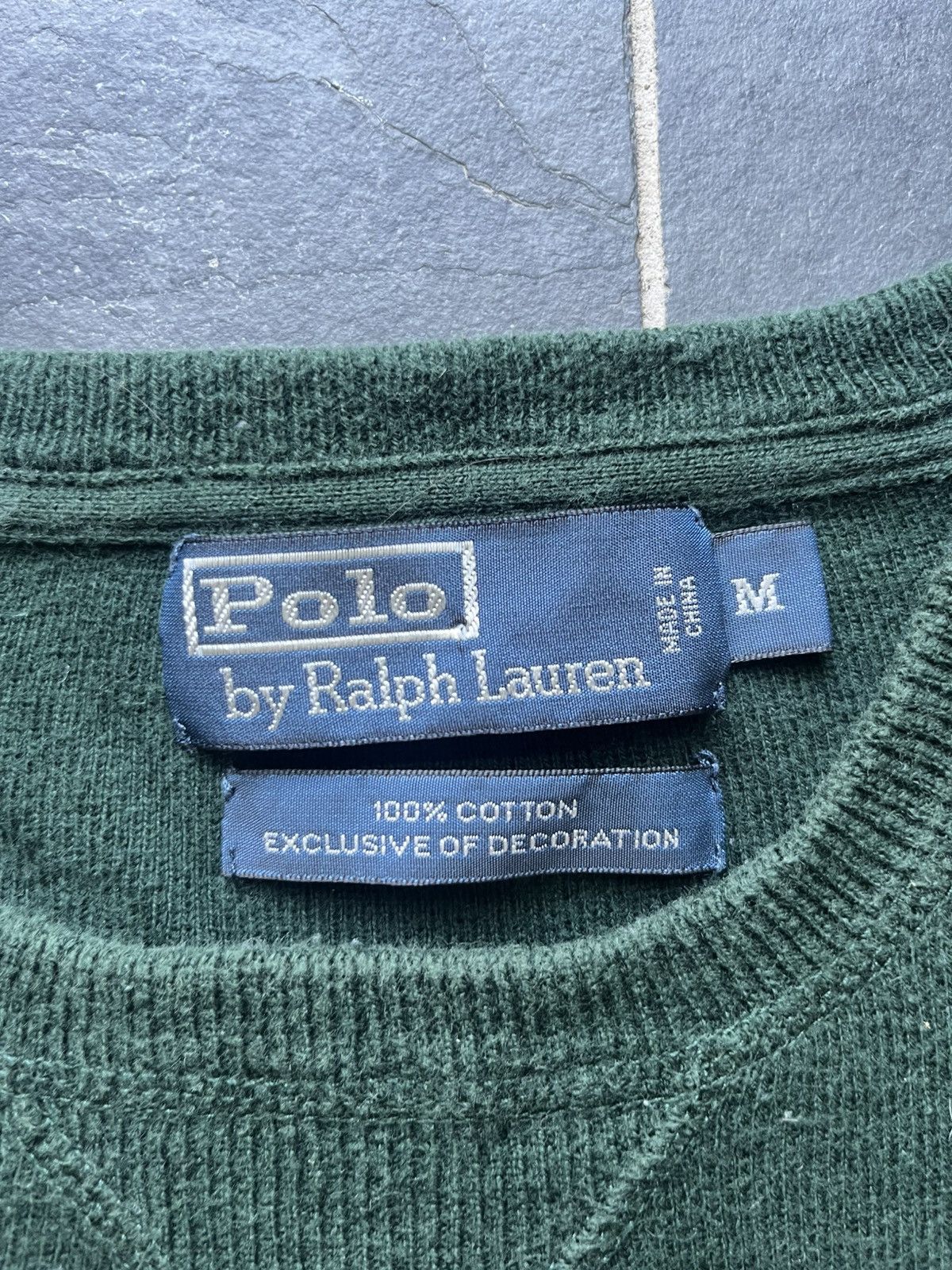 Polo Ralph Lauren Vintage Polo Ralph Lauren Green Sweater Size US M / EU 48-50 / 2 - 4 Thumbnail