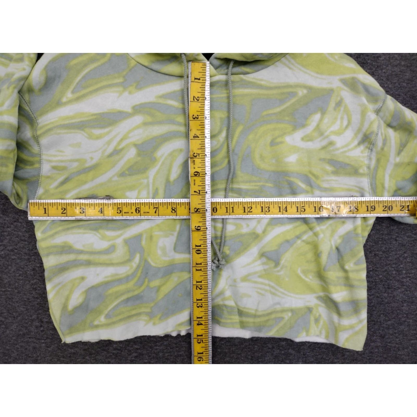 Vintage Nike Wild Fable Hoodie Women's XS Green Crewneck Hooded Pullover Solid Drawstring Activewear Winter 90s (if applicable) Mens Women Girls Size XS / US 0-2 / IT 36-38 - 4 Thumbnail
