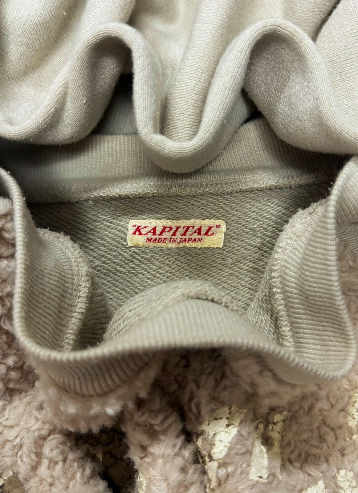 Kapital AW2023 Kapital Kountry ‘Grizzly’ Fleece Logo Sweatshirt Size US L / EU 52-54 / 3 - 3 Thumbnail