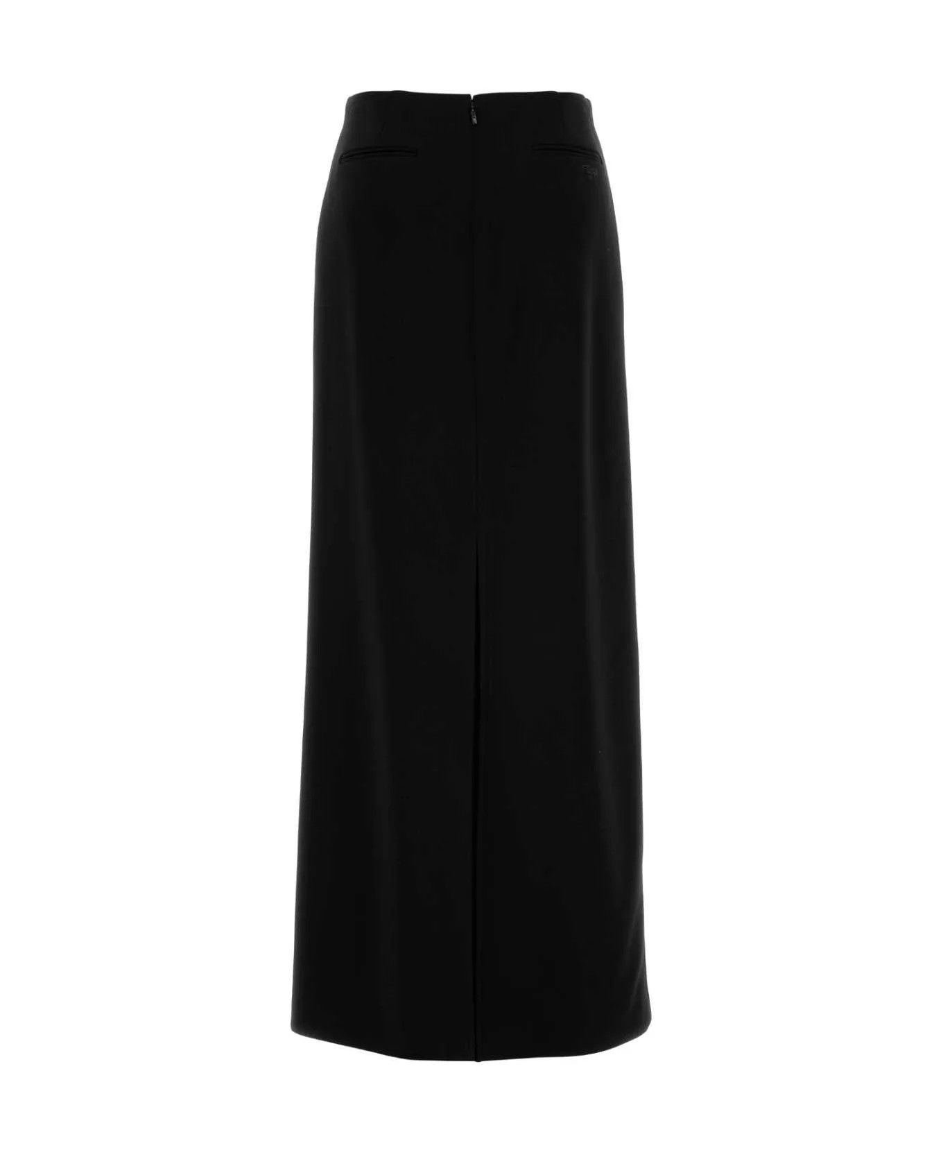 Fendi o1s1wg110326 Skirt in Black Size 30" / US 8 / IT 44 - 2 Thumbnail