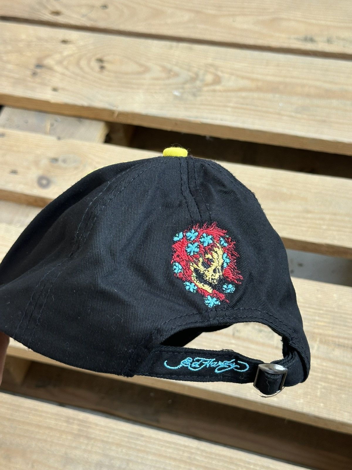 Ed Hardy Vintage Ed Hardy Christian Audigier Skull Cap Size ONE SIZE - 5 Thumbnail