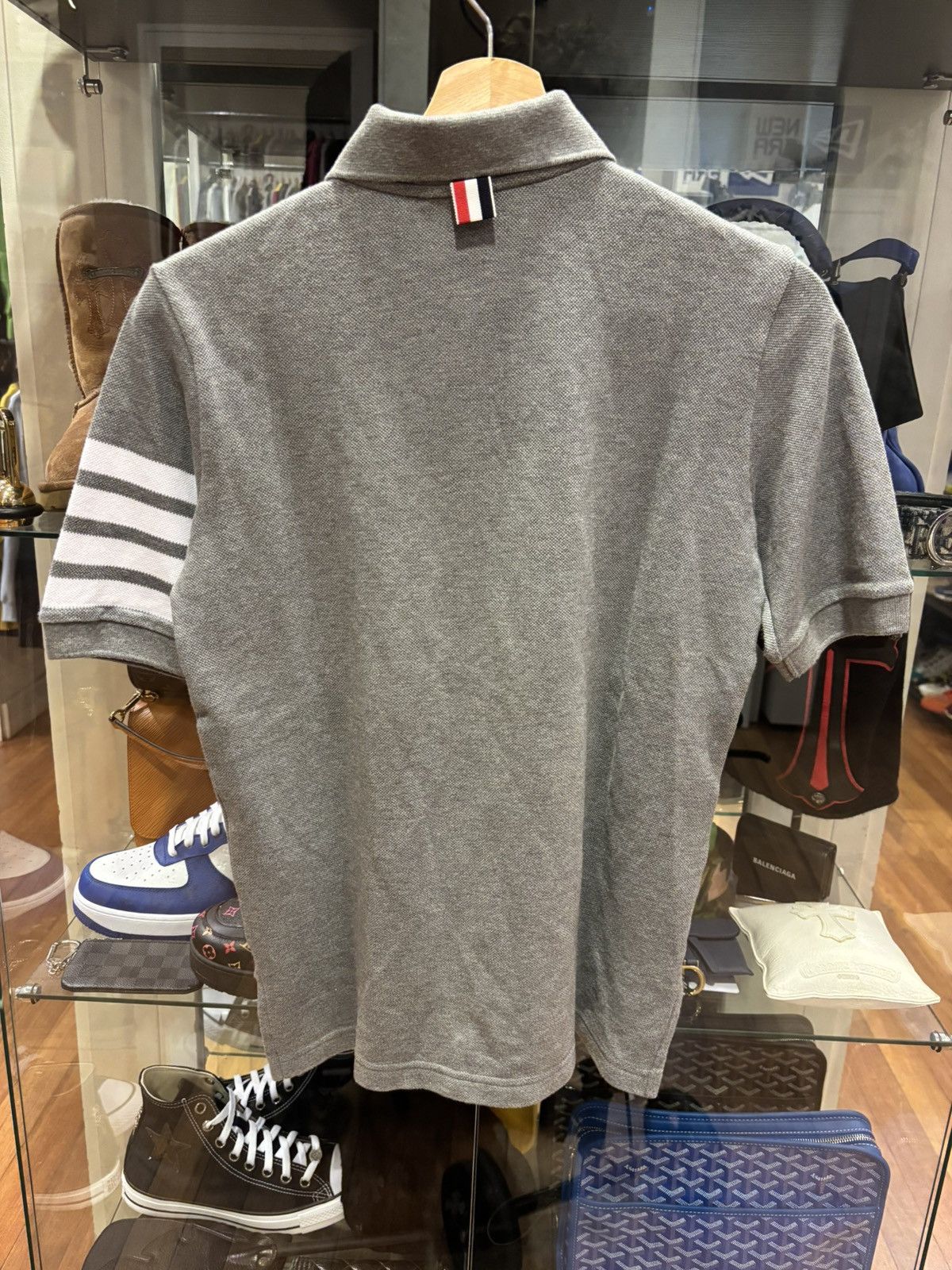 Thom Browne Thom Browne 4 Bar Polo Shirt Size US XS / EU 42 / 0 - 2 Thumbnail