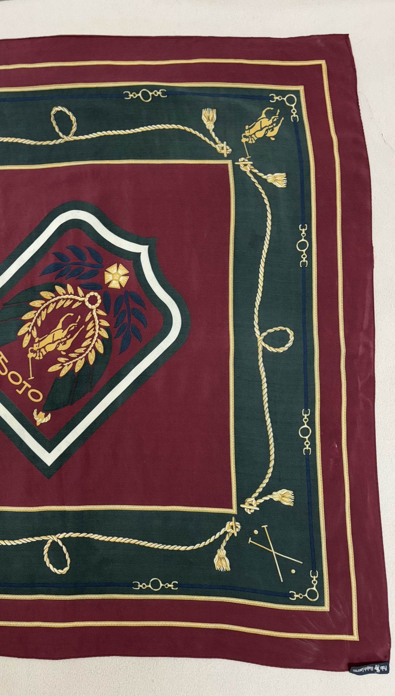 Ralph Lauren × Vintage Polo Ralph Lauren vintage scarf Size ONE SIZE - 8 Thumbnail