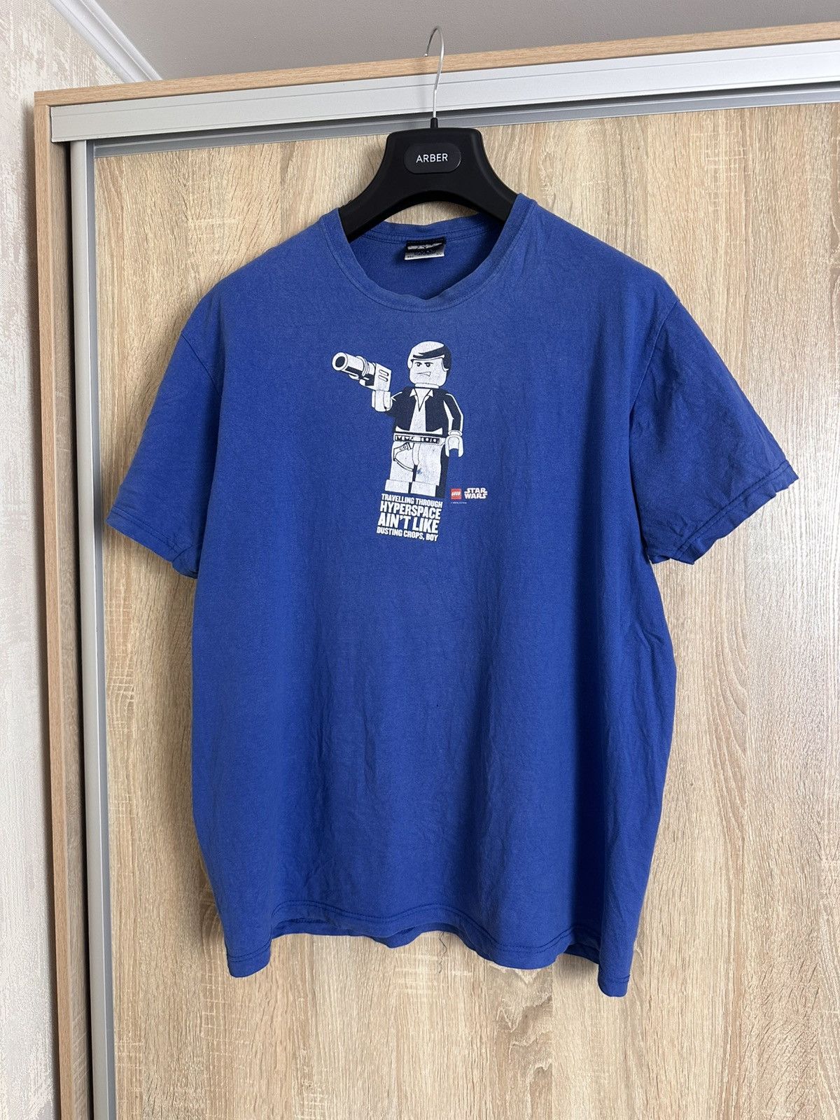 LEGO 🔥 Vintage 2008 Lego Star Wars Movie Cartoon Retro T Shirt Size US XL / EU 56 / 4 - 3 Thumbnail