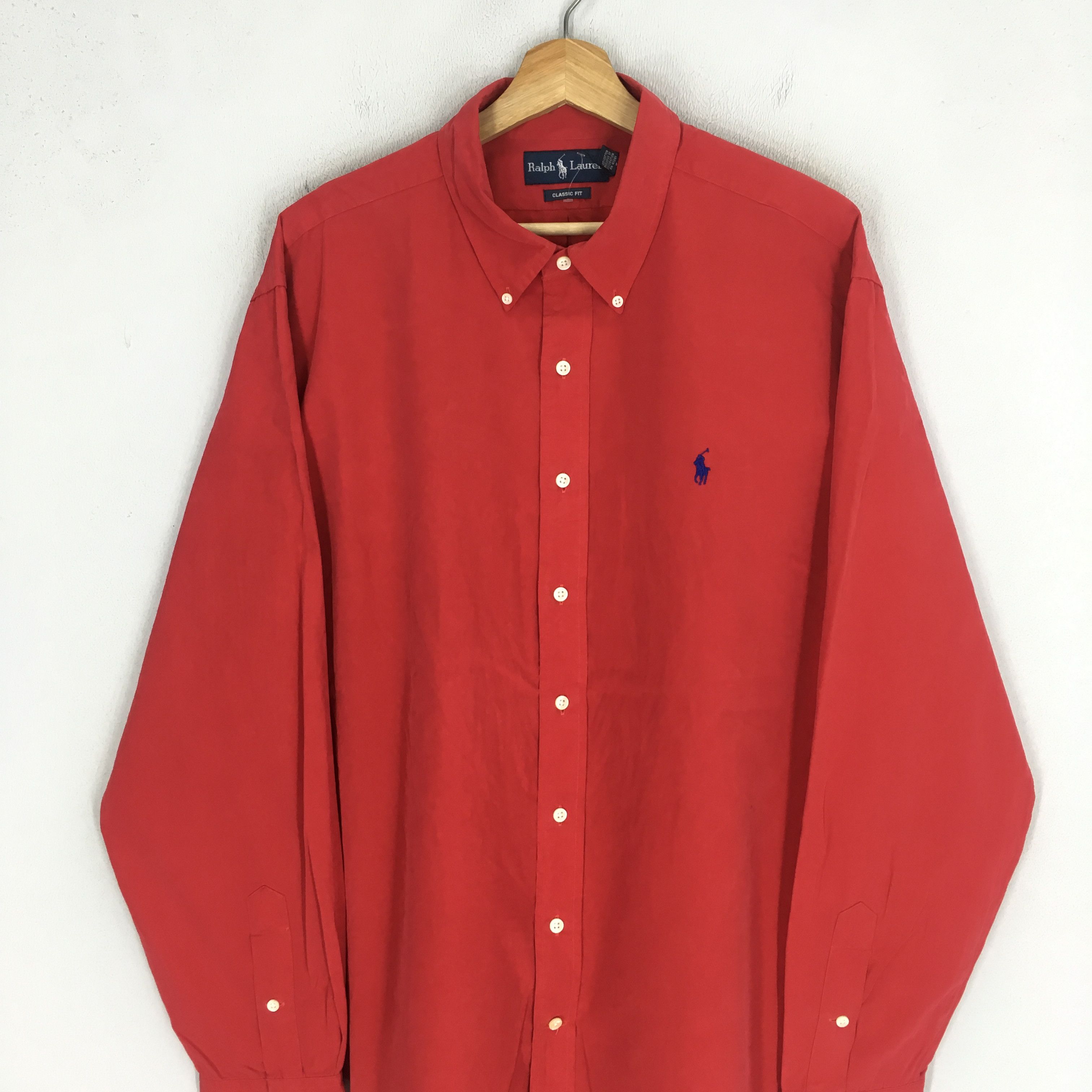 Polo Ralph Lauren Red polo ralph lauren 651 Size US XXL / EU 58 / 5 - 3 Thumbnail