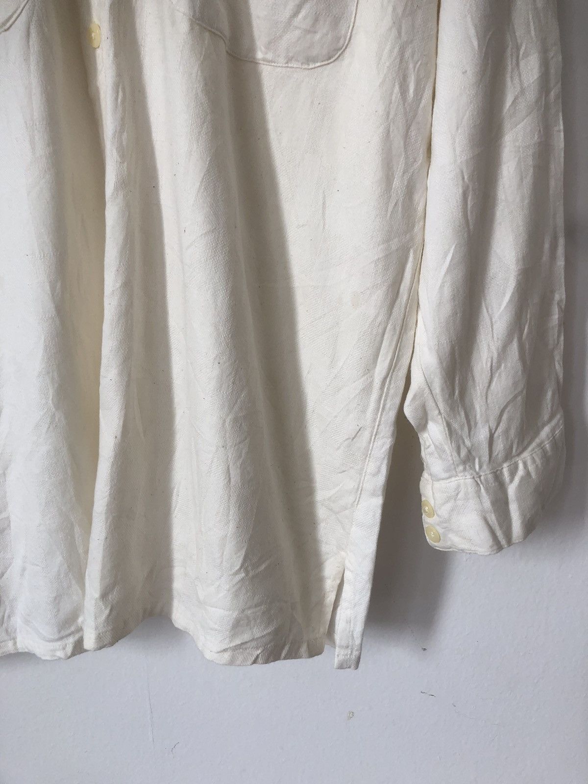 Marithe + Francois Girbaud White shirt Size US M / EU 48-50 / 2 - 3 Thumbnail