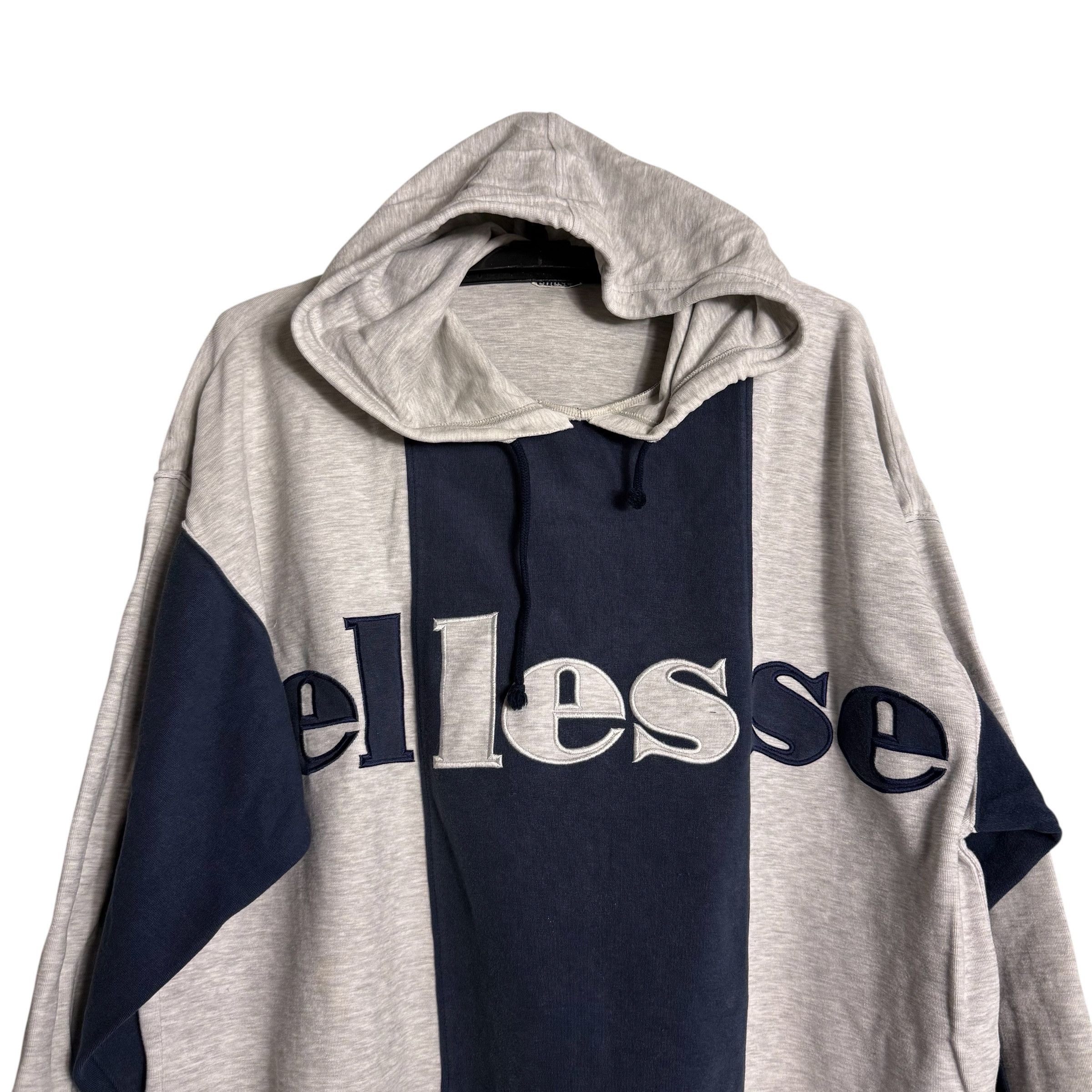 Ellesse 🔥RARE🔥Vintage Ellesse Perugia Italia Stripes Hoodie Sweat Size US XL / EU 56 / 4 - 2 Thumbnail