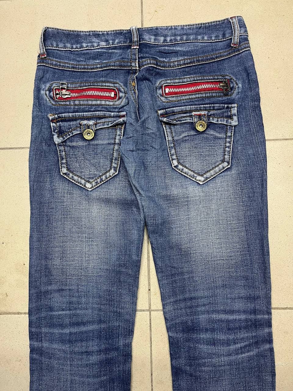 Japanese Brand JAPANESE BRAND RARE DESIGN PUNK STYLE FADED Size US 33 - 6 Thumbnail