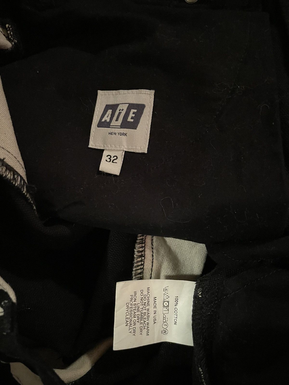 Nepenthes AiE 19SS Krazy Pant 9oz Star Canvas Denim Size US 32 / EU 48 - 3 Thumbnail