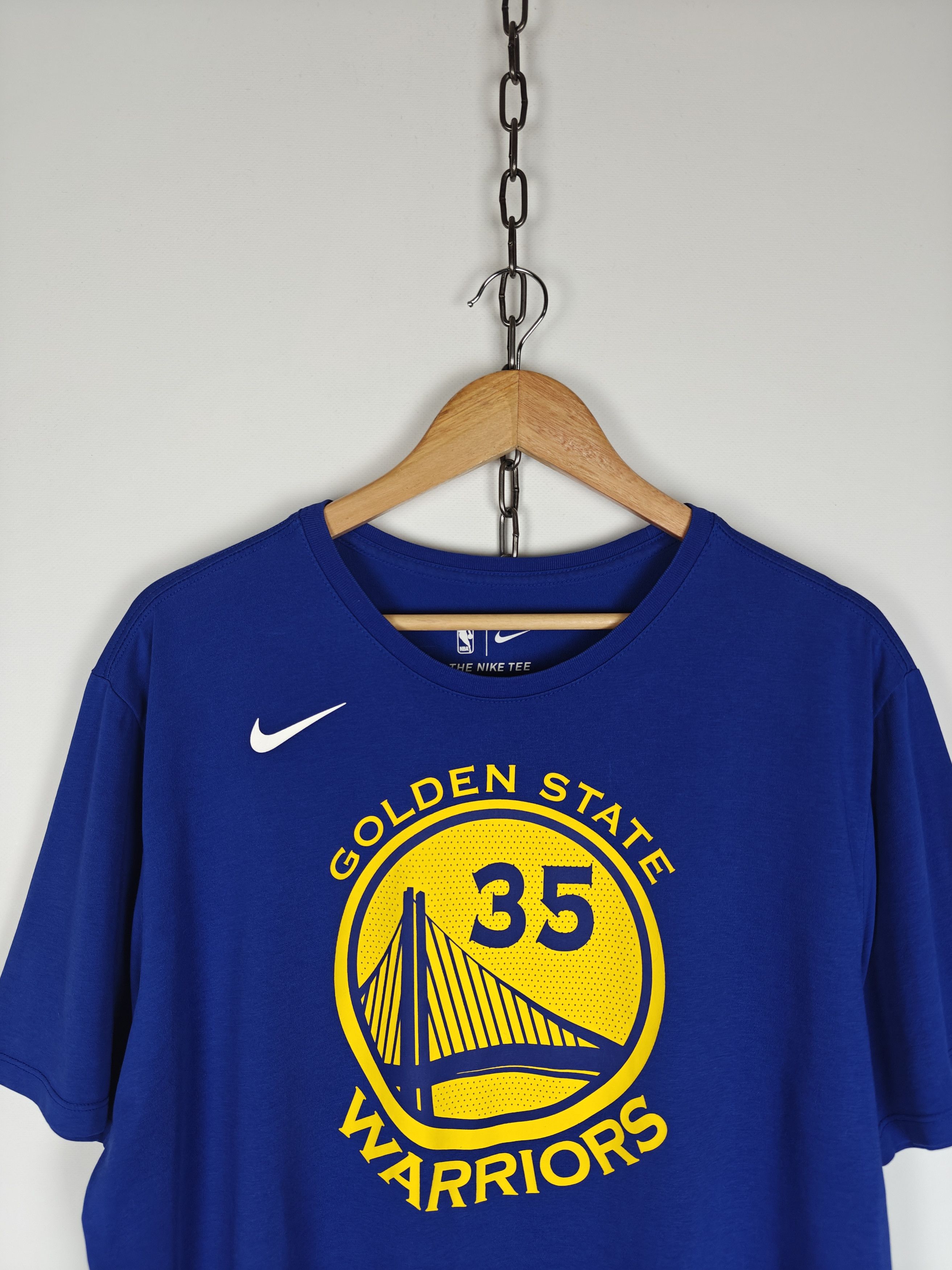 Nike Nike x NBA T-Shirt Golden State Warriors Durant 35 size XL Size US XL / EU 56 / 4 - 3 Thumbnail
