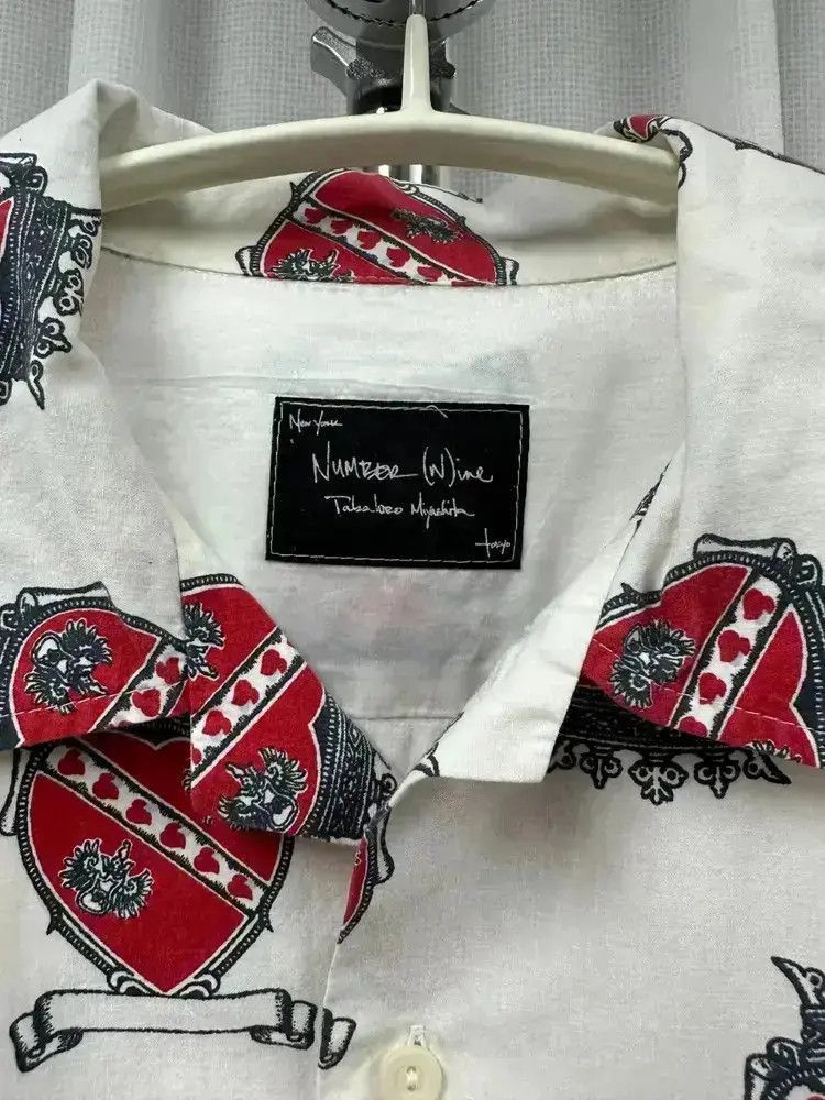 Number (N)ine Number (N)ine Number Nine Crown & Heart Shirt-2506 Size US XL / EU 56 / 4 - 5 Thumbnail