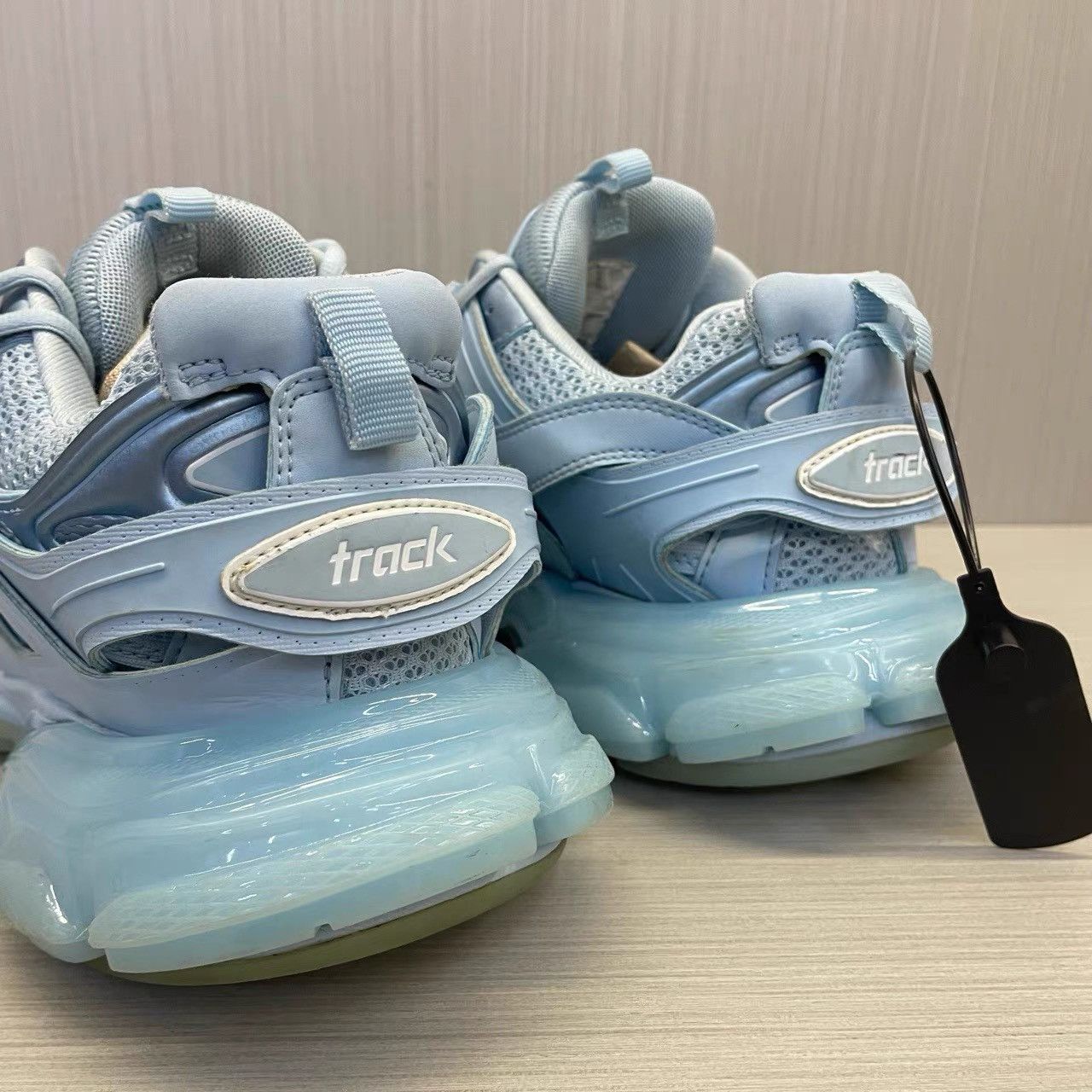 Balenciaga Balenciaga Track Sky Blue Dad Sneakers K28 Size US 9 / EU 42 - 5 Thumbnail