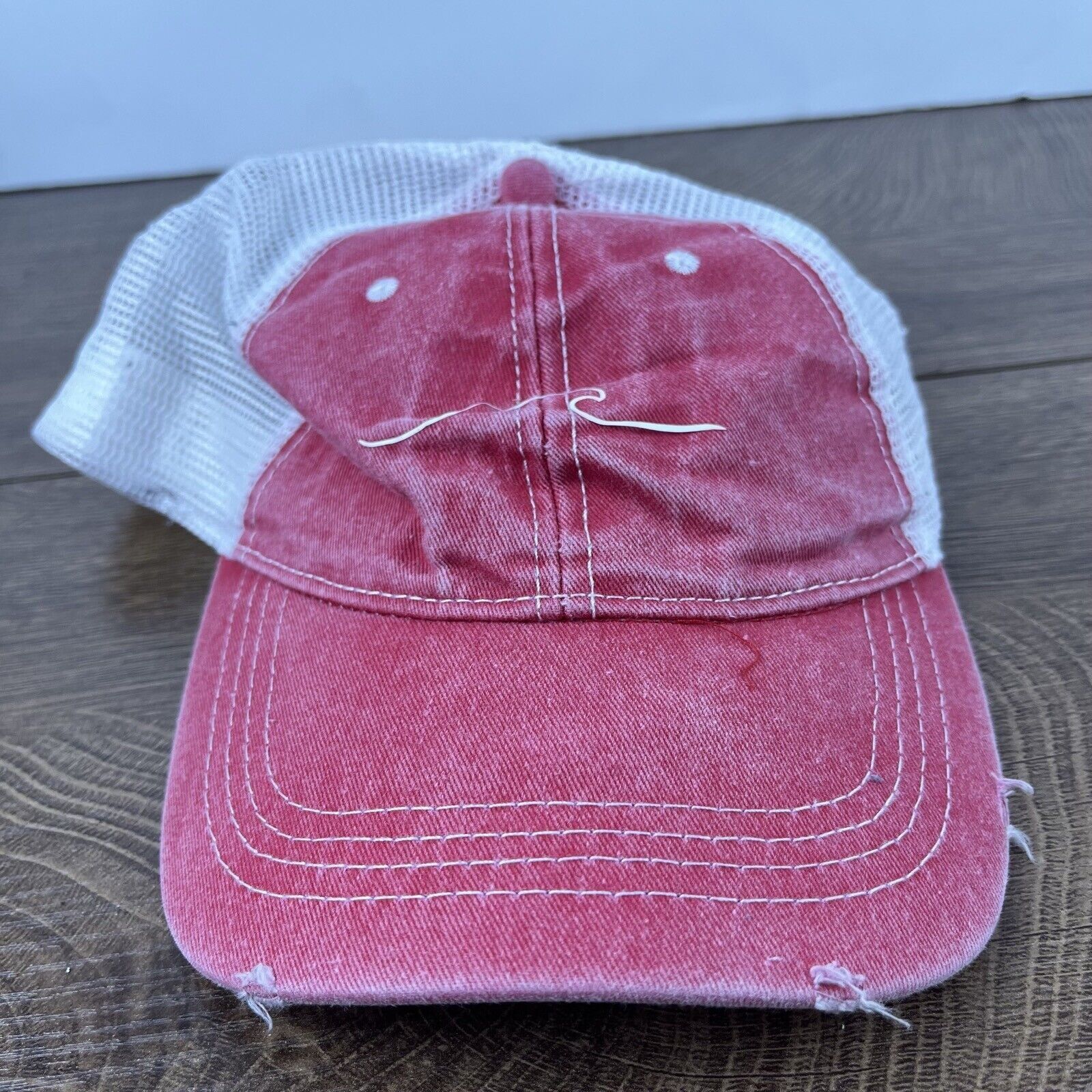 Other Waves Hat Red Adjustable Hat Red Adult Size Hat Size ONE SIZE - 1 Thumbnail