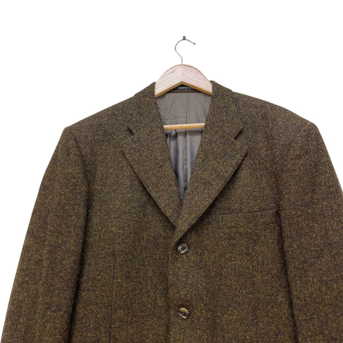 Autumn Cashmere 💥Vintage Harris Tweed Jacket Size M / US 6-8 / IT 42-44 - 5 Thumbnail