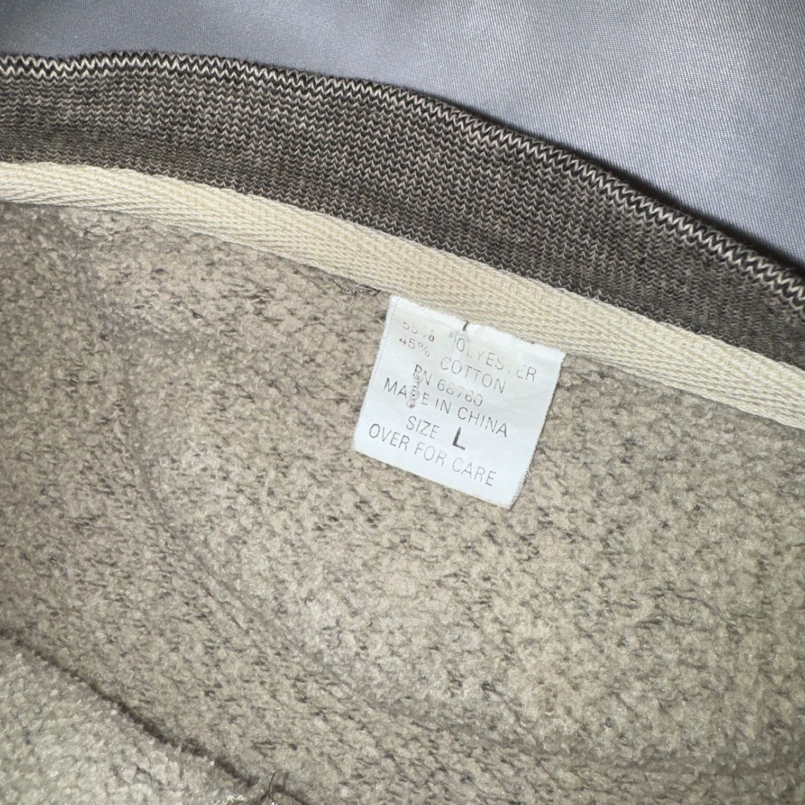 Other Vintage Breckenridge Henley Striped Sweatshirt Large Gray Gr Size US L / EU 52-54 / 3 - 4 Thumbnail