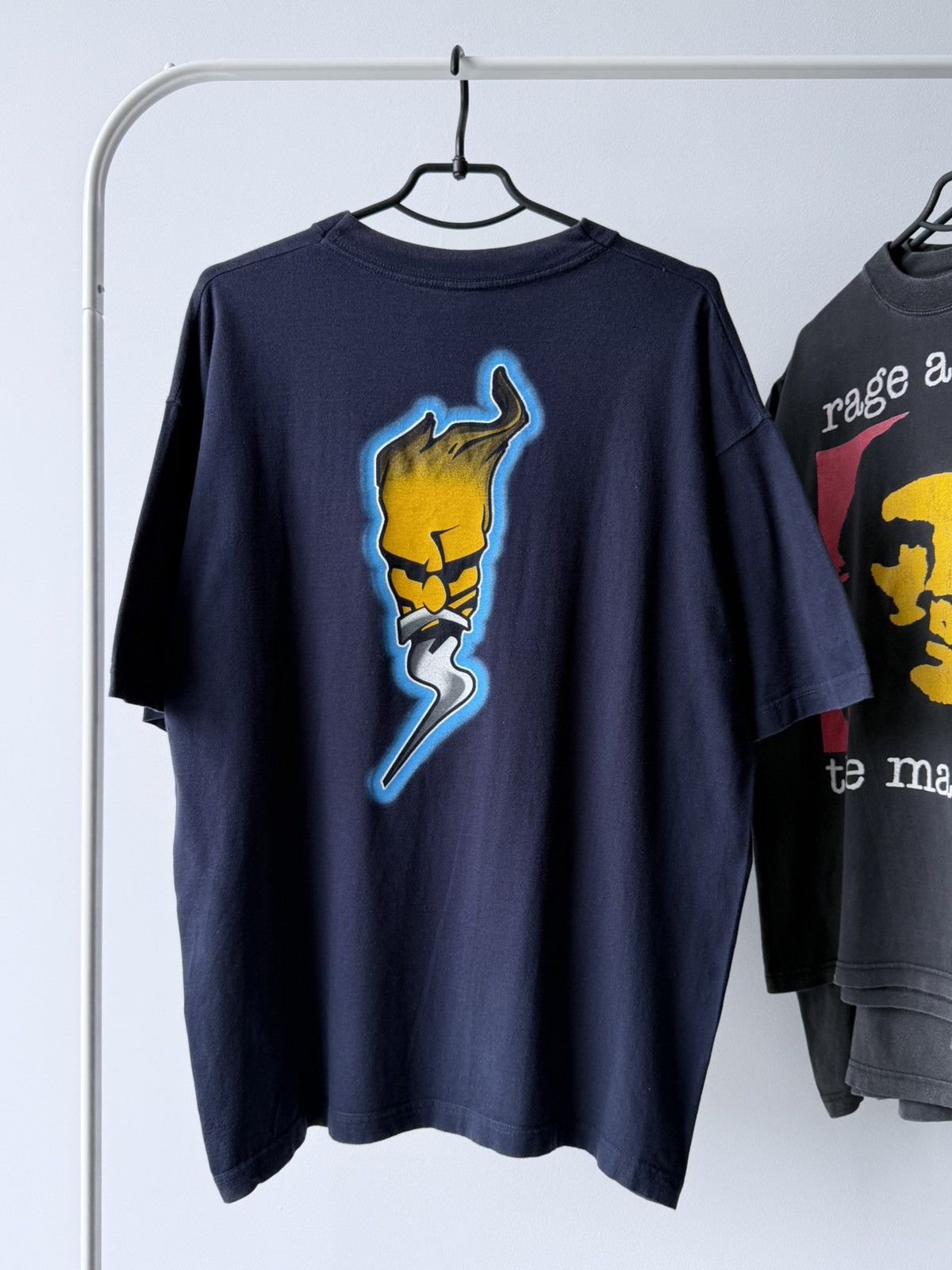 Thunderdome Vintage 90s Thunderdrome Wizard Gabber Band T-Shirt Tee Size US L / EU 52-54 / 3 - 2 Thumbnail