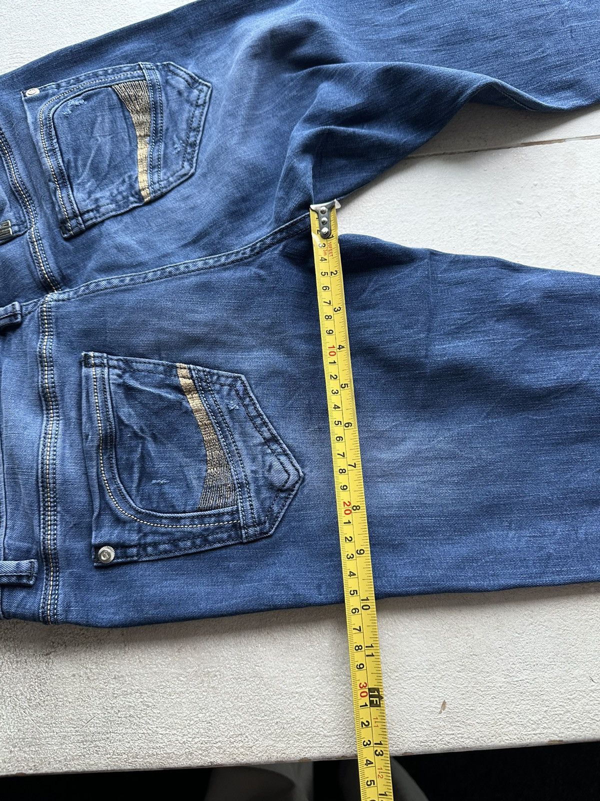Vintage 🚨Gothic D&G Regular Slim relax DOLCE Jeans Womens Size 29" - 13 Thumbnail