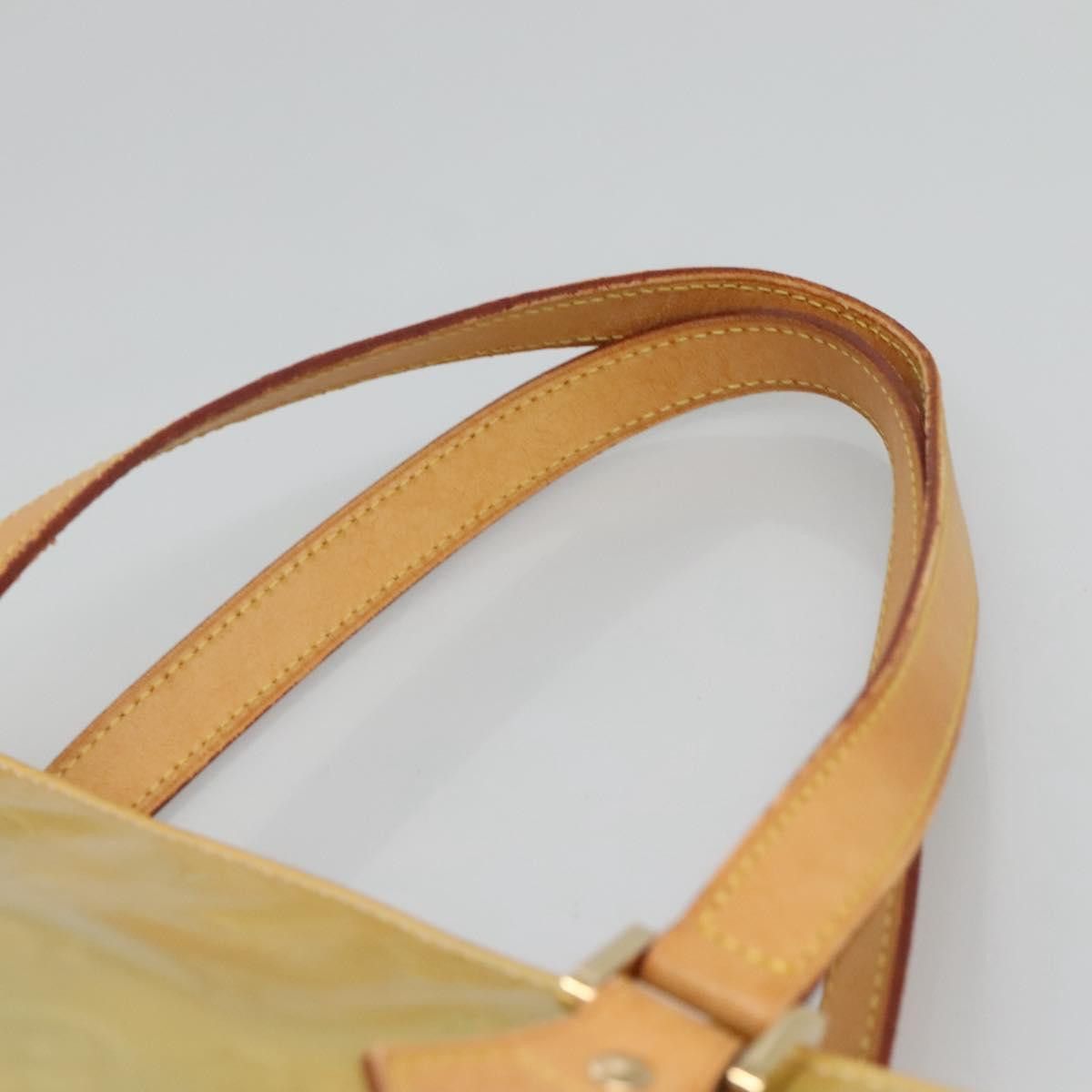 Louis Vuitton LOUIS VUITTON Monogram Vernis Houston Hand Bag Gris M91053 Size ONE SIZE - 8 Thumbnail