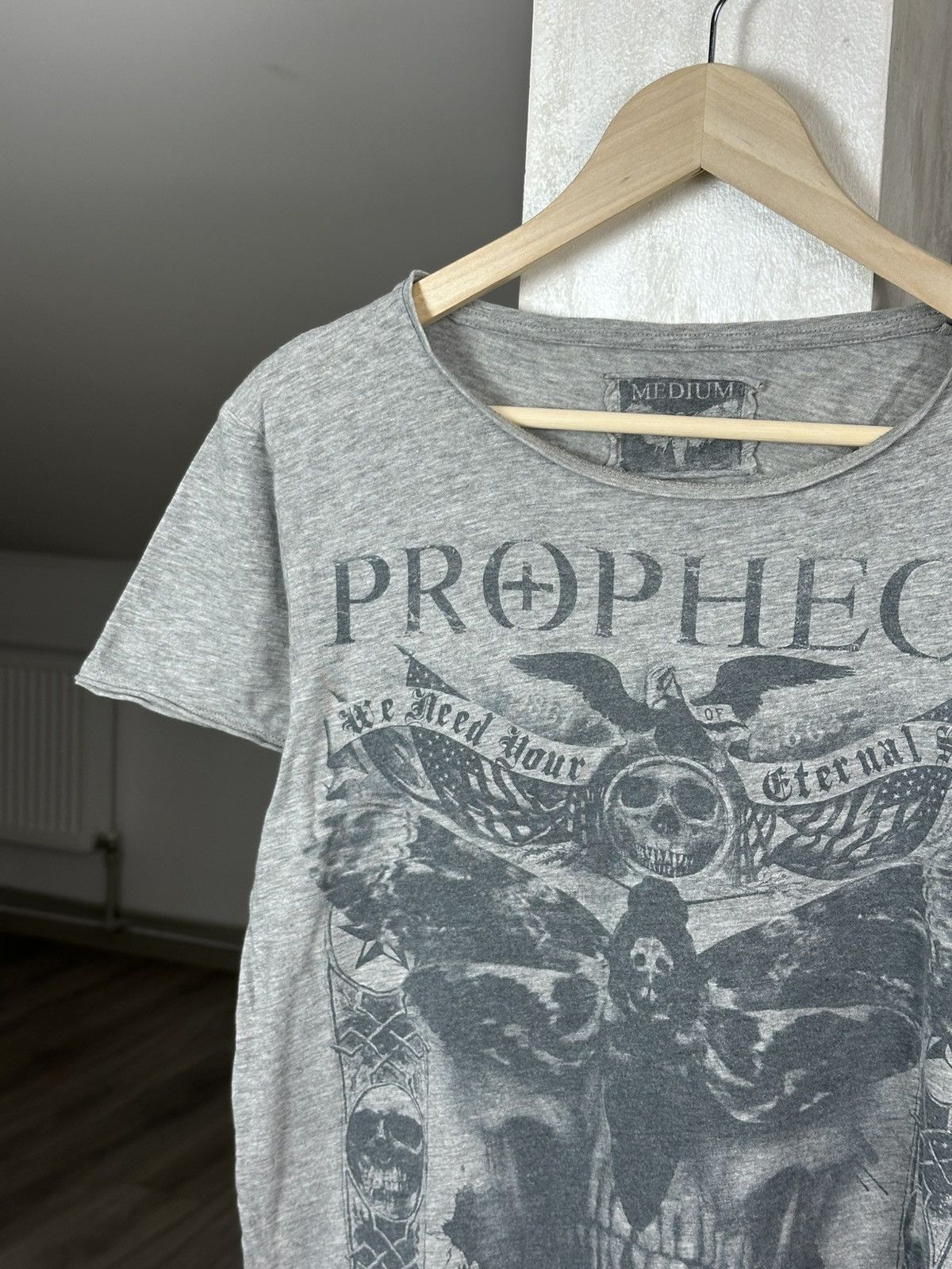 Vintage Prophecy Crazy Y2K Skull style Affliction Tee Size US M / EU 48-50 / 2 - 4 Thumbnail
