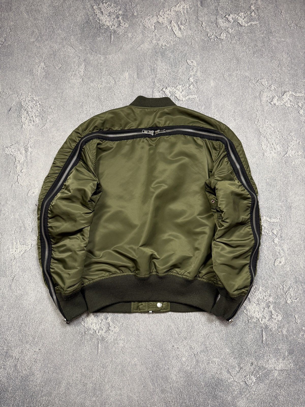 Diesel y2k Diesel Reversible Nylon Bomber Aviation Jacket Size US S / EU 44-46 / 1 - 2 Thumbnail