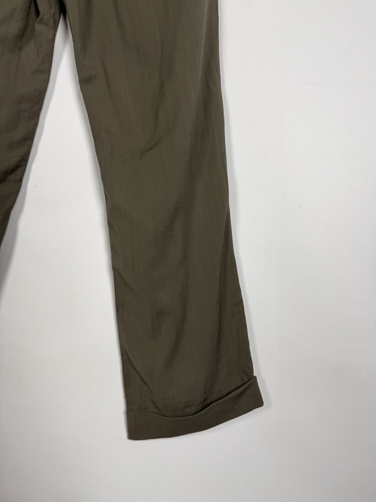 Yves Saint Laurent Yves Saint Laurent Wool Pants Chino Trousers YSL Vintage S48 Size US 32 / EU 48 - 16 Thumbnail