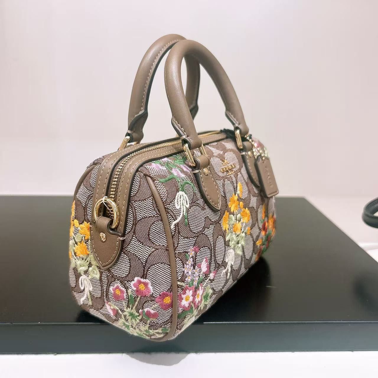 Coach Mini Rowan Crossbody Bag with Floral Embroidery CDY31 Size ONE SIZE - 5 Thumbnail